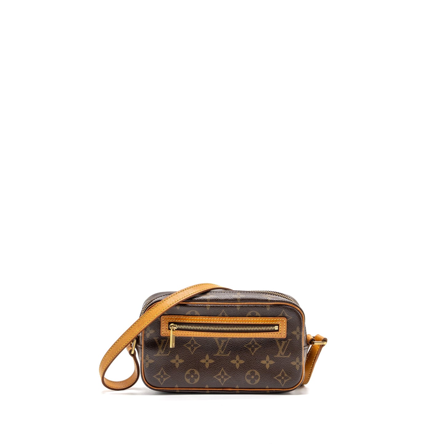 Louis Vuitton vintage cite clutch pochette monogram canvas