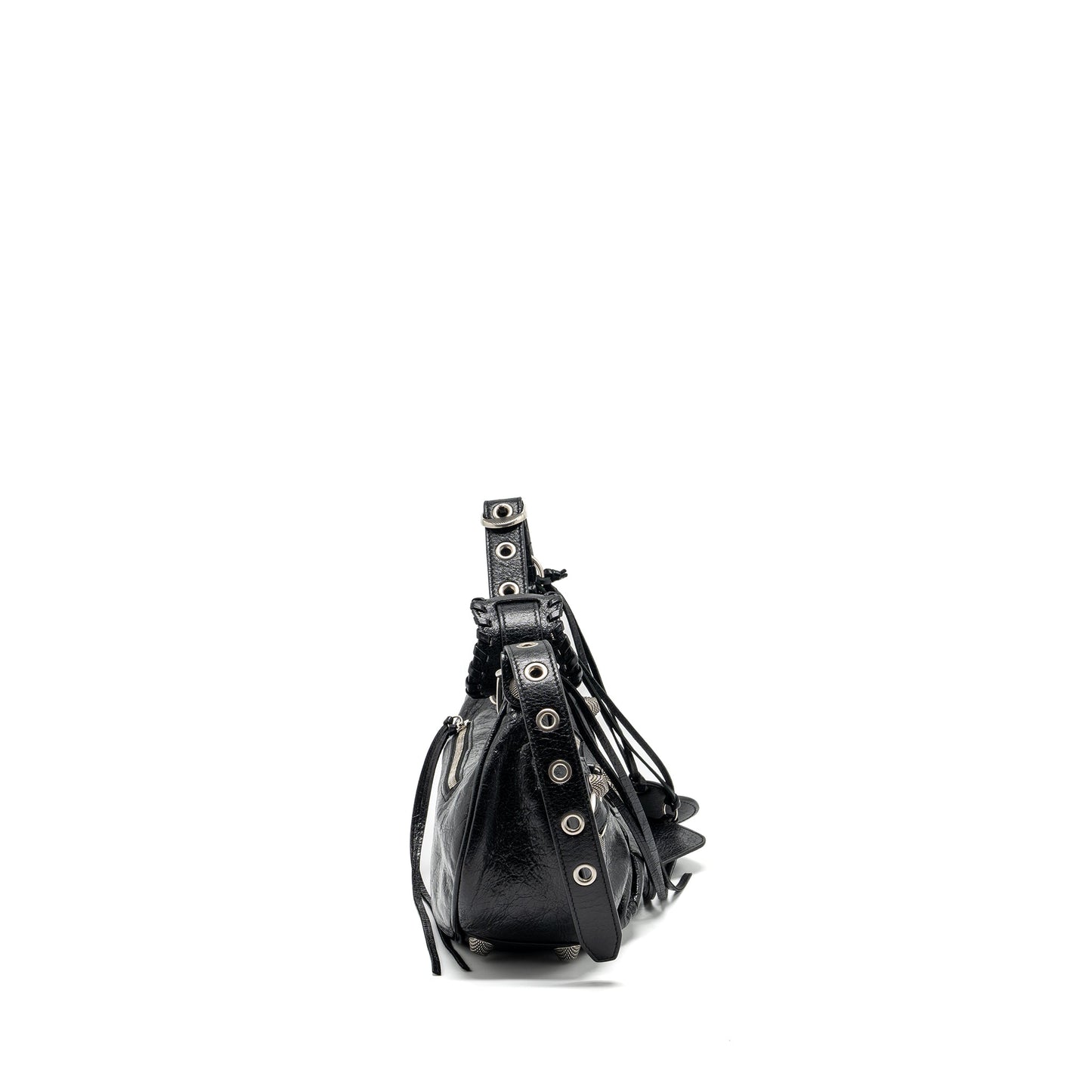 Balenciaga Le Cargole Small Mini Purse Lambskin Black