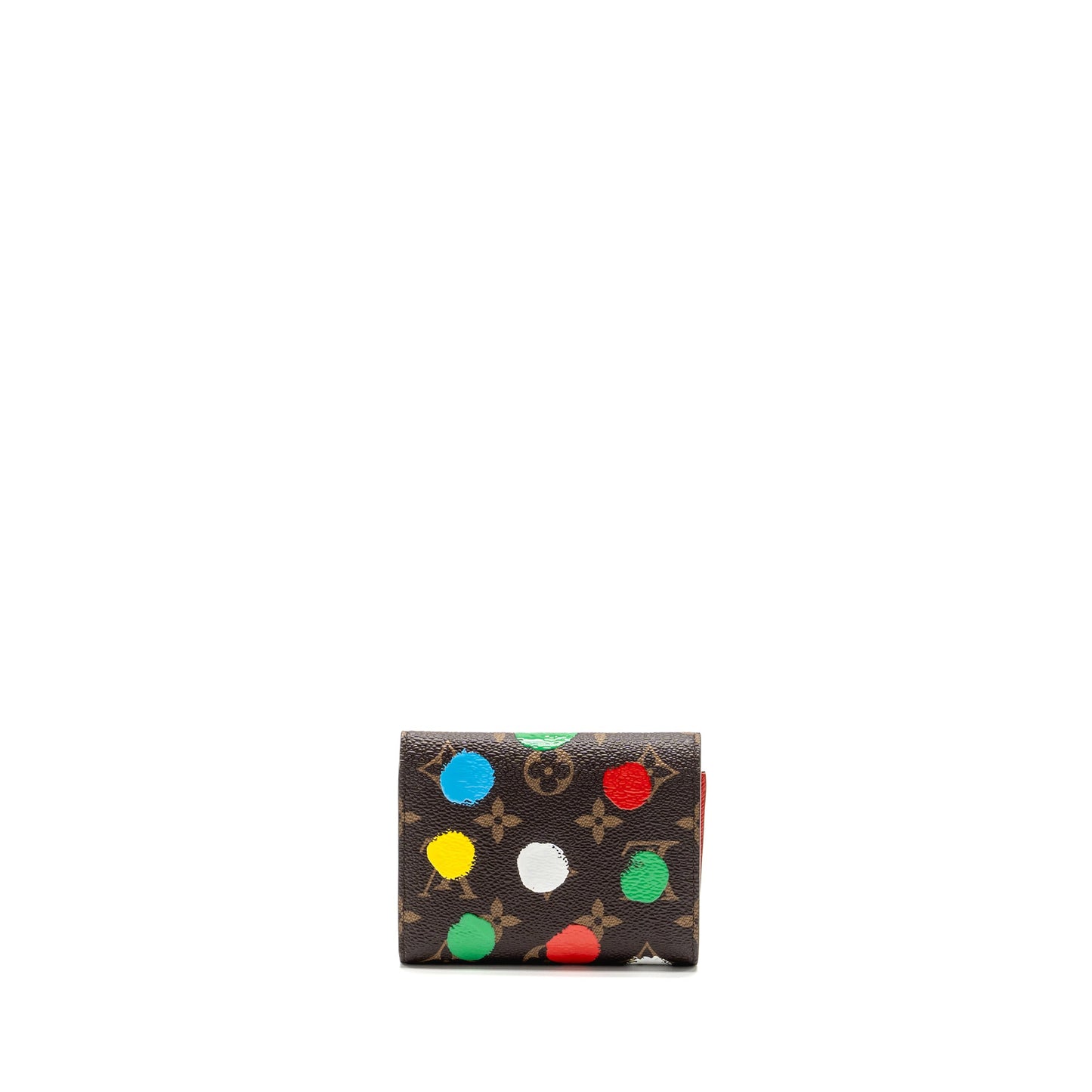Louis Vuitton x Yayoi Kusama Portefewille Victorine Monogram Dot Canvas