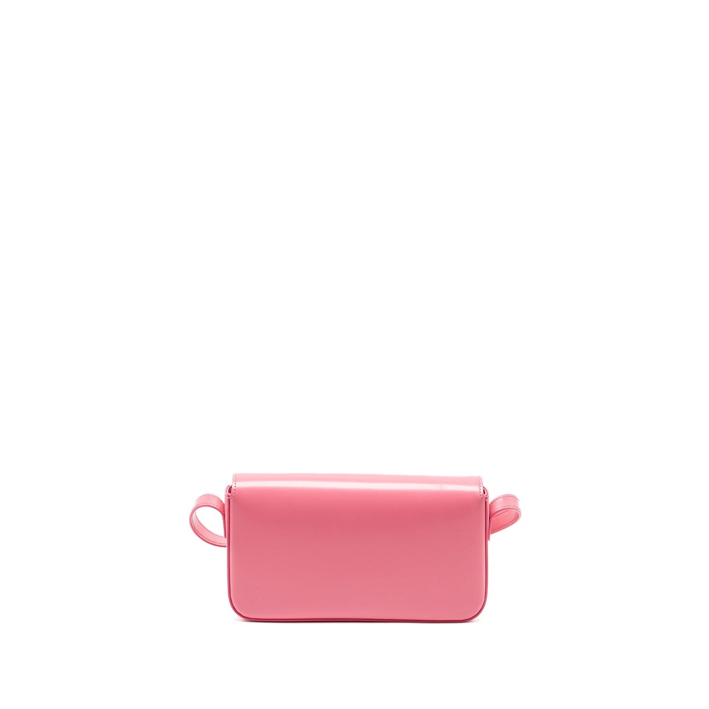 CELINE Triomphe Mini Purse Calfskin Flamingo