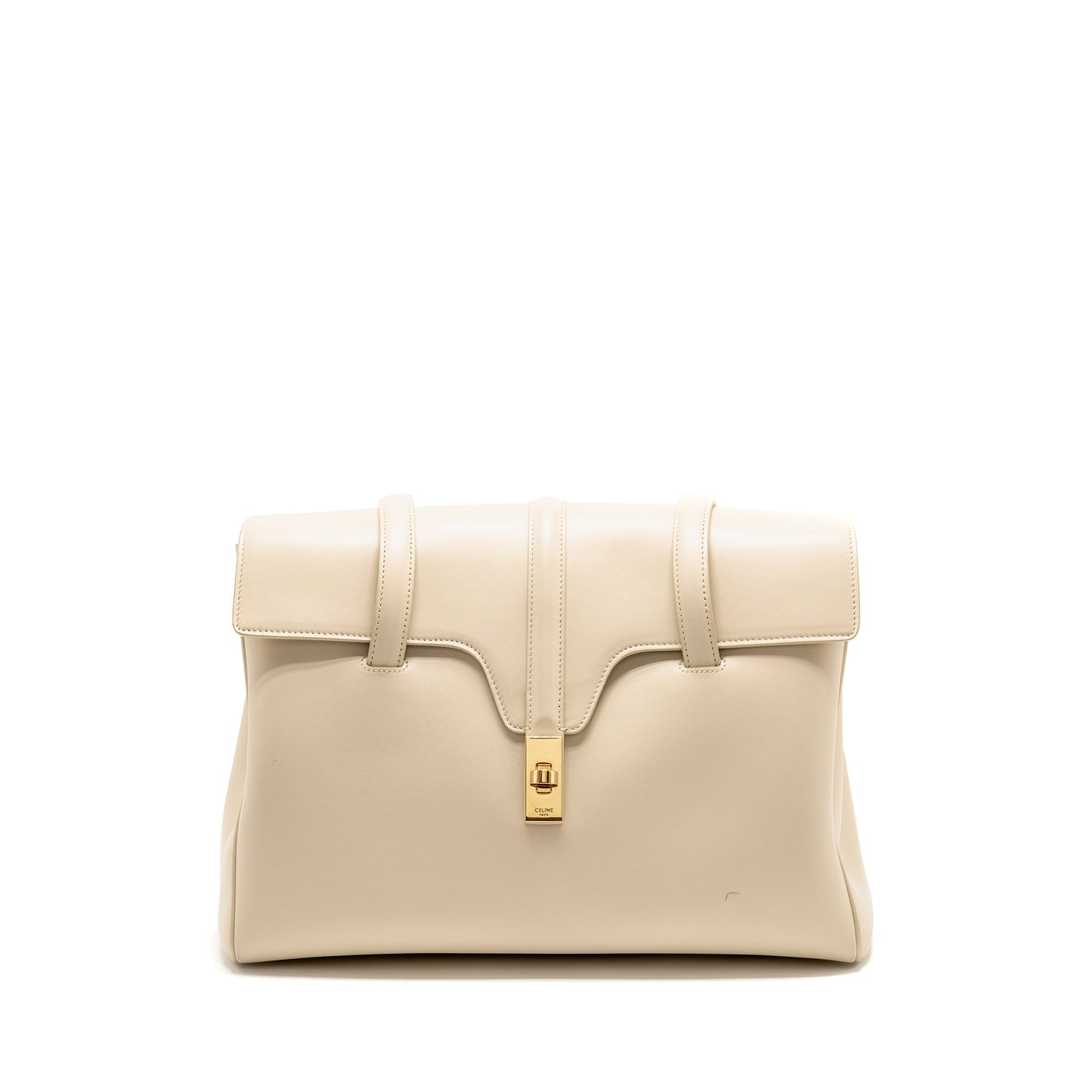 Celine Medium Soft 16 Purse Smooth Calfskin Ivory
