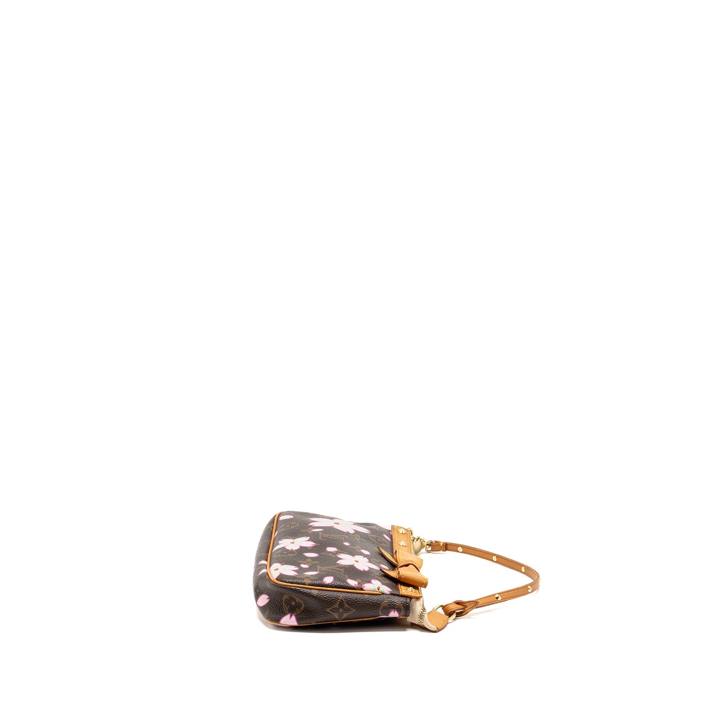 Louis Vuitton Vintage Takashi Murakami Cherry Blossom Pochette Accessories Monogram Multicolour