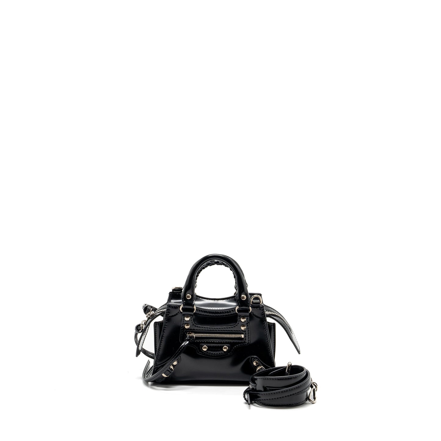 Balenciaga Neo Classic City Purse Box Calfskin Black