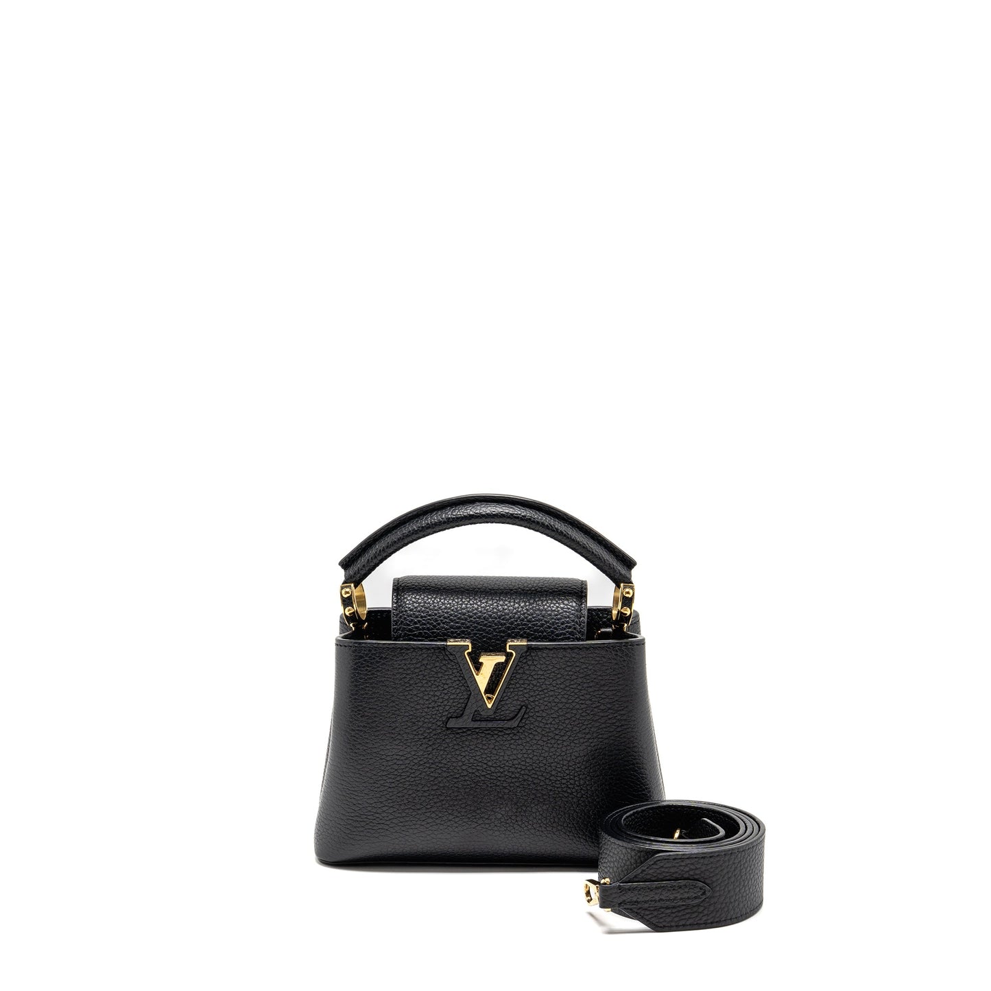 Louis Vuitton Capucines Mini Taurillon Black