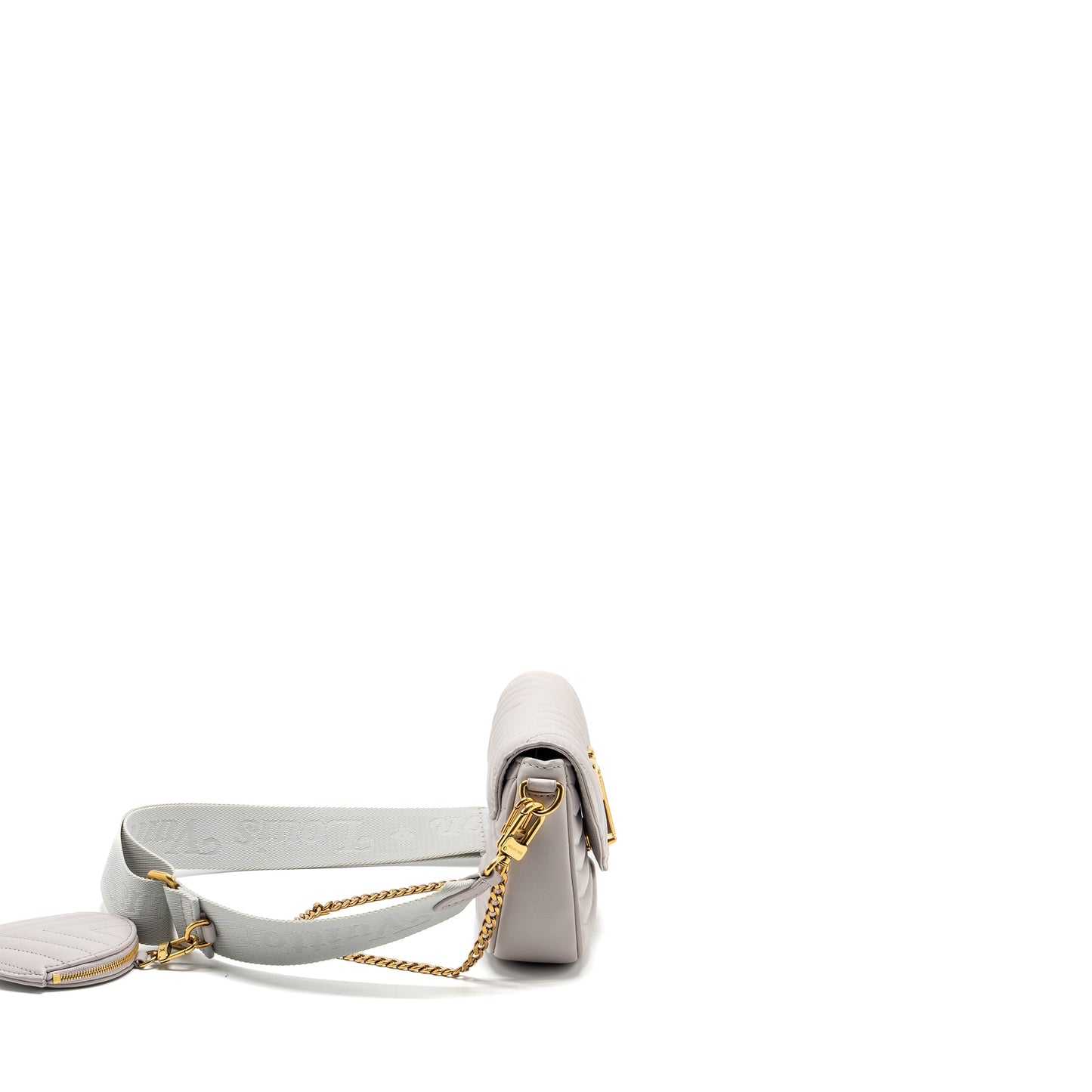 Louis Vuitton New Wave Multi Pochette Calfskin Brume