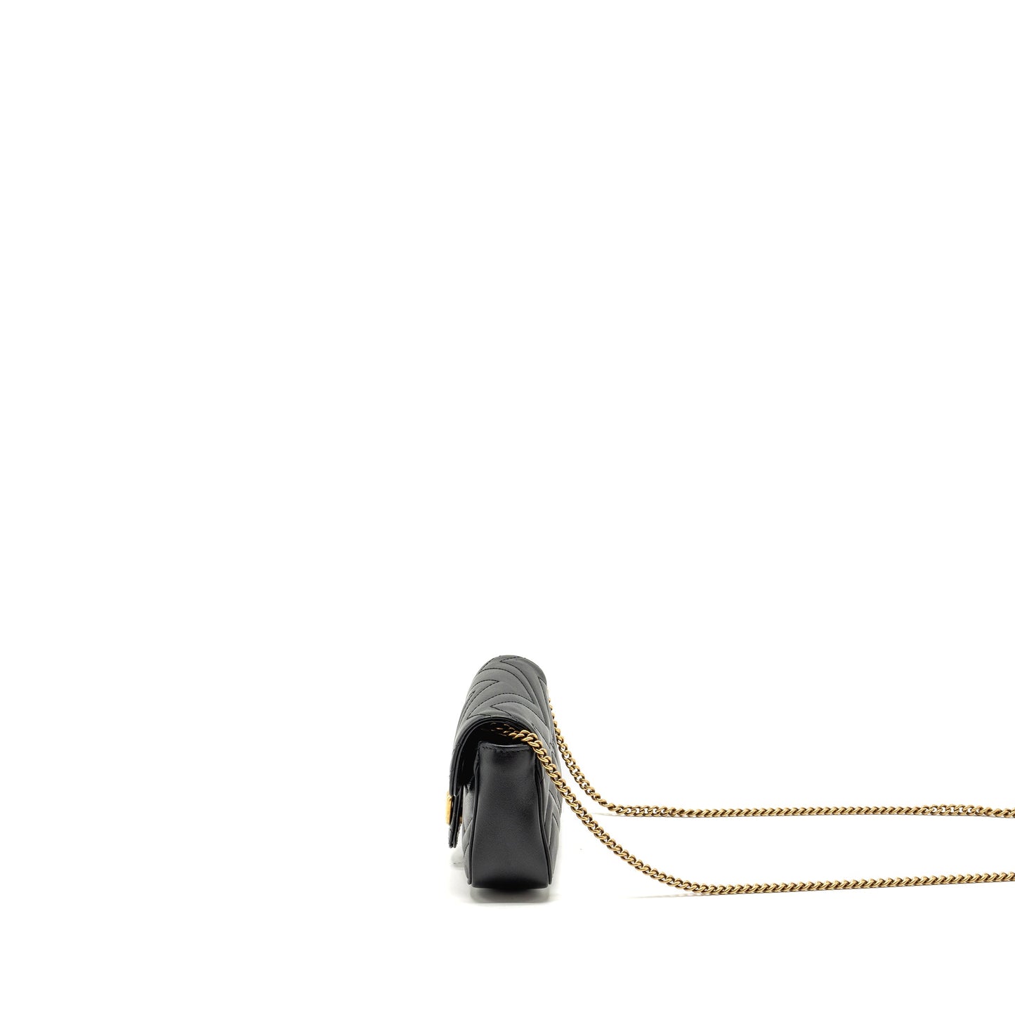 Gucci Mini Marmont Calfskin Black