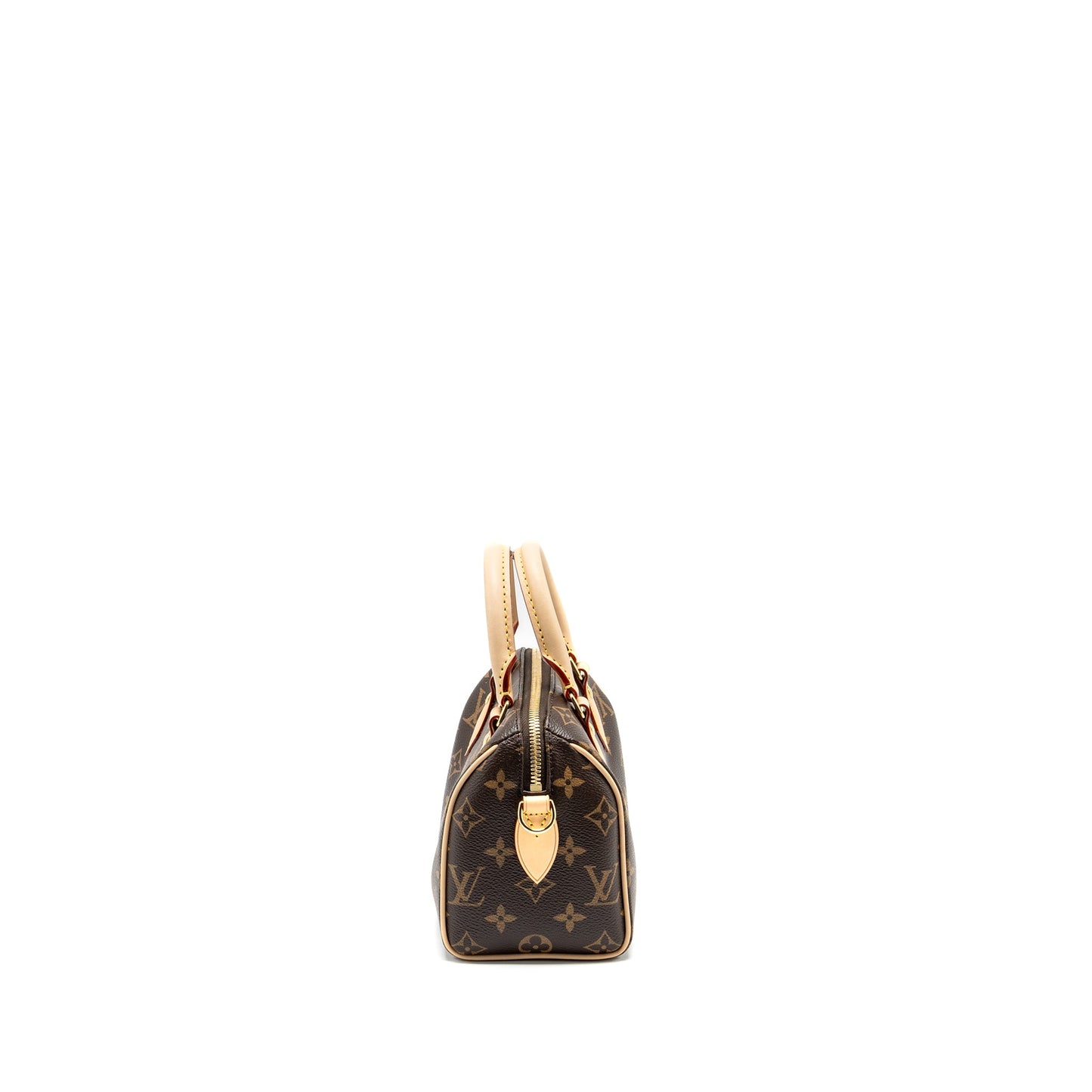 Louis Vuitton Speedy Bandouliere 20 Monogram Canvas Black Strap