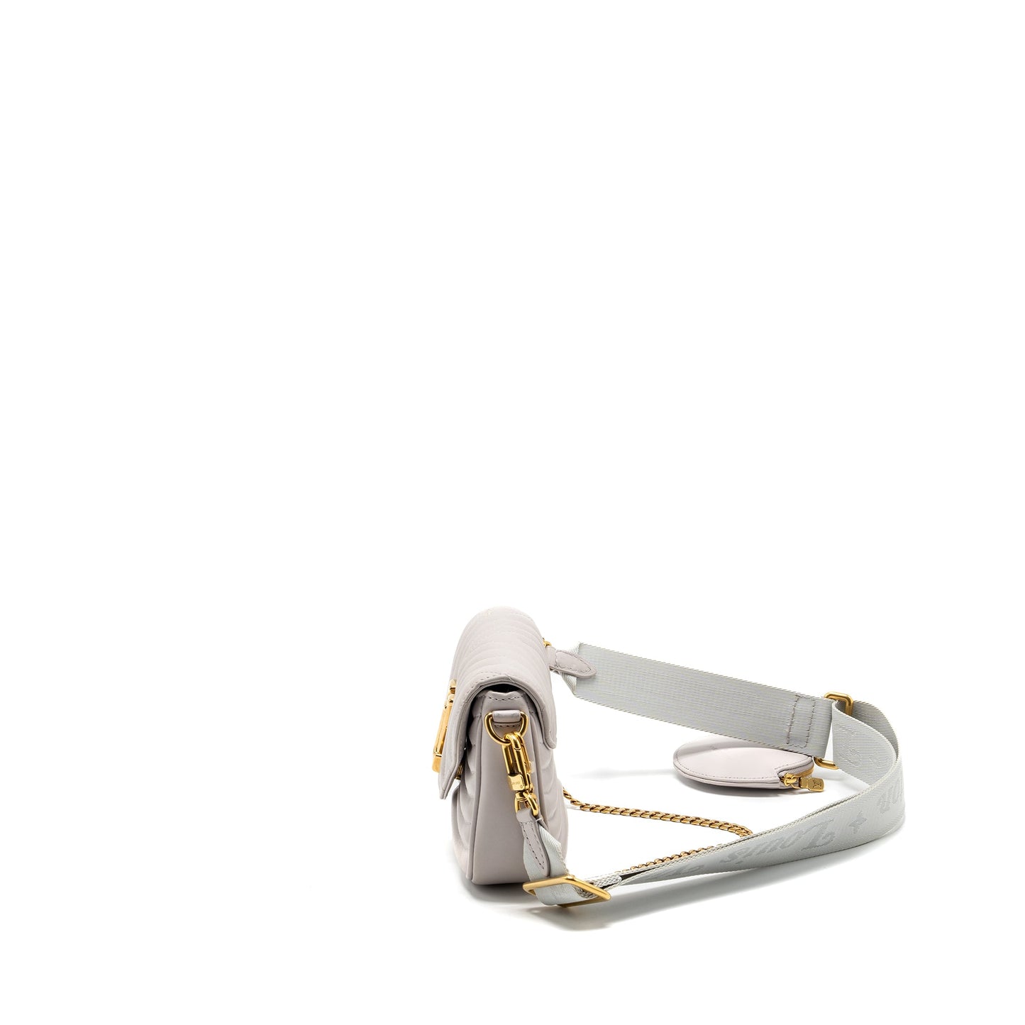 Louis Vuitton New Wave Multi Pochette Calfskin Brume