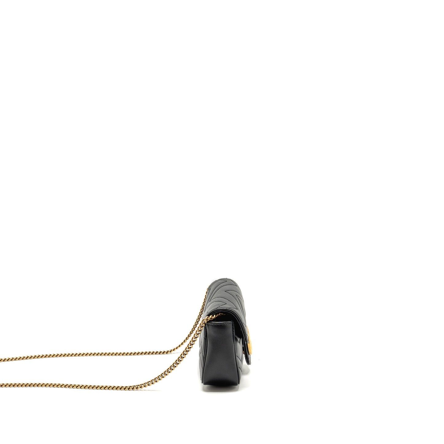 Gucci Mini Marmont Calfskin Black