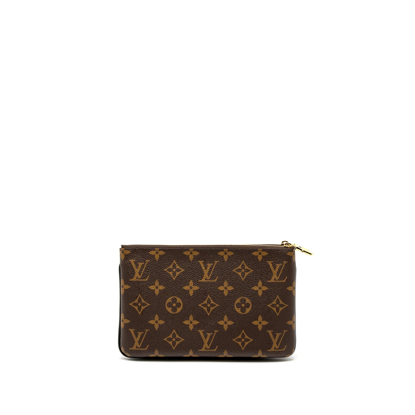 Louis Vuitton Double Zip Pochette Reserve Monogram Canvas (New Version)