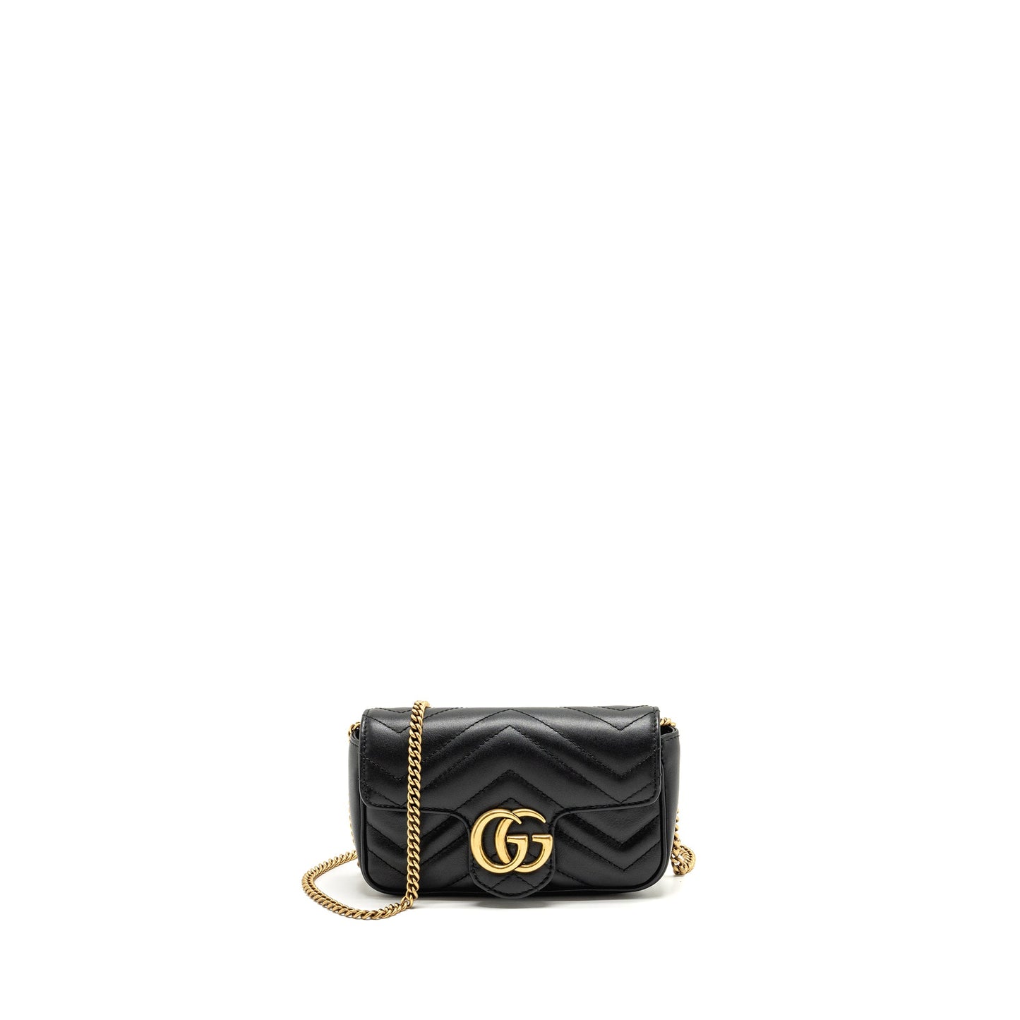 Gucci Mini Marmont Calfskin Black