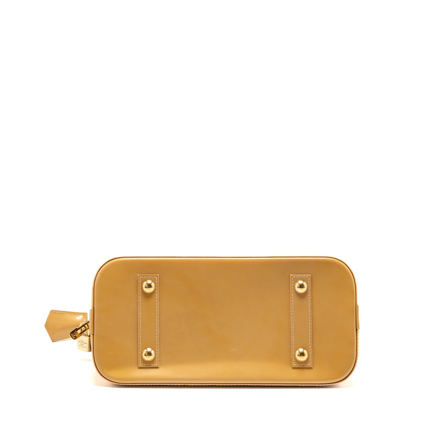 Louis Vuitton Alma Monogram Vernis Leather Rose Florentin