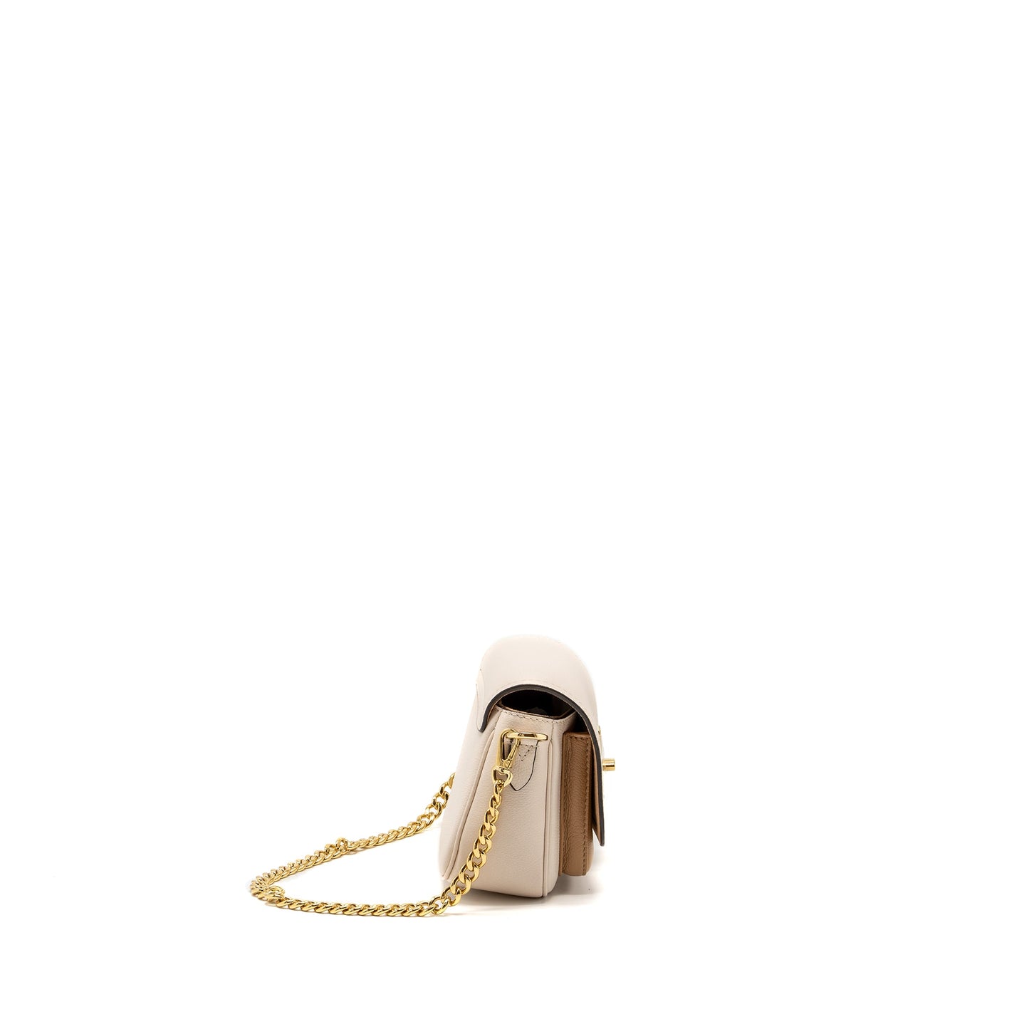 Louis Vuitton Lockme Tender grained calfskin beige multicolour