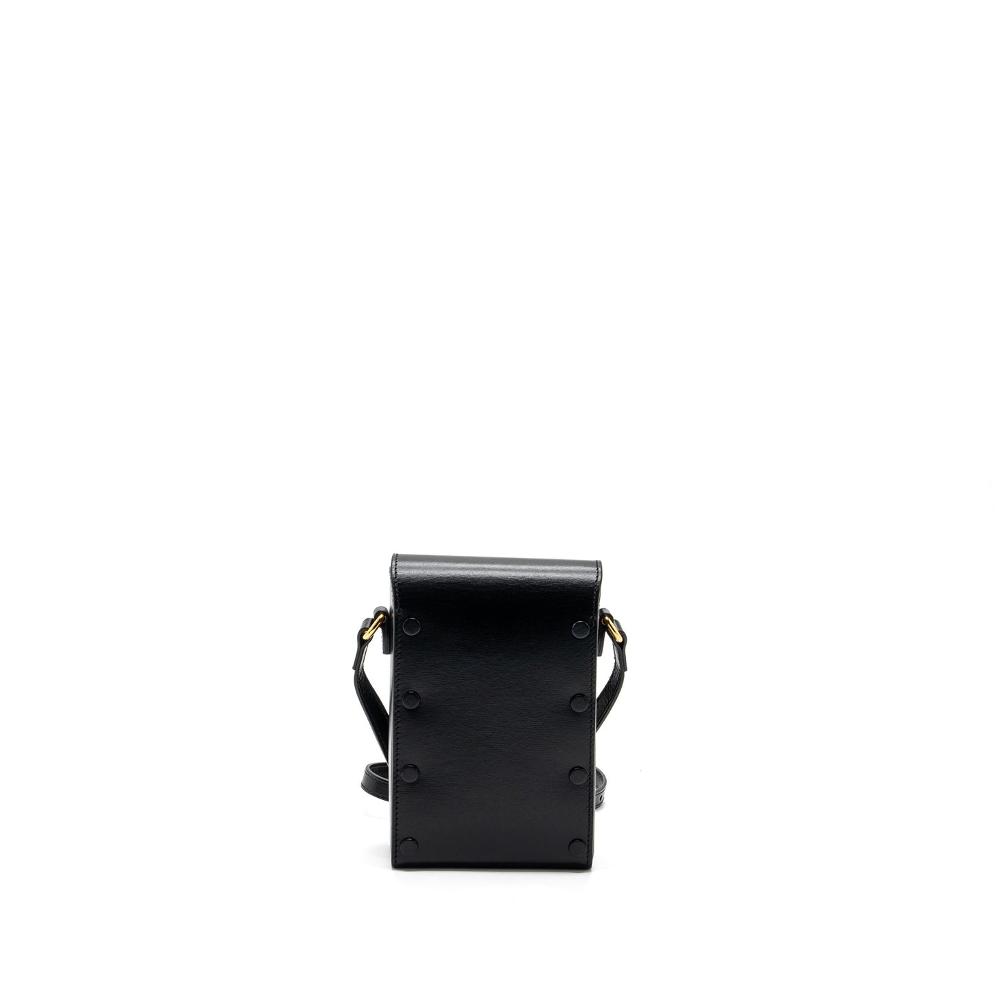 Gucci 1955 Horsebit 1955 Crossbody Purse Calfskin Black