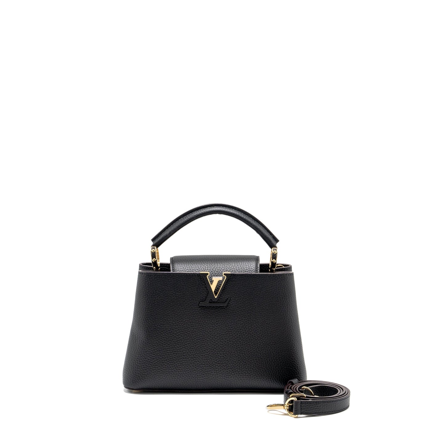Louis Vuitton Capucines calfskin black