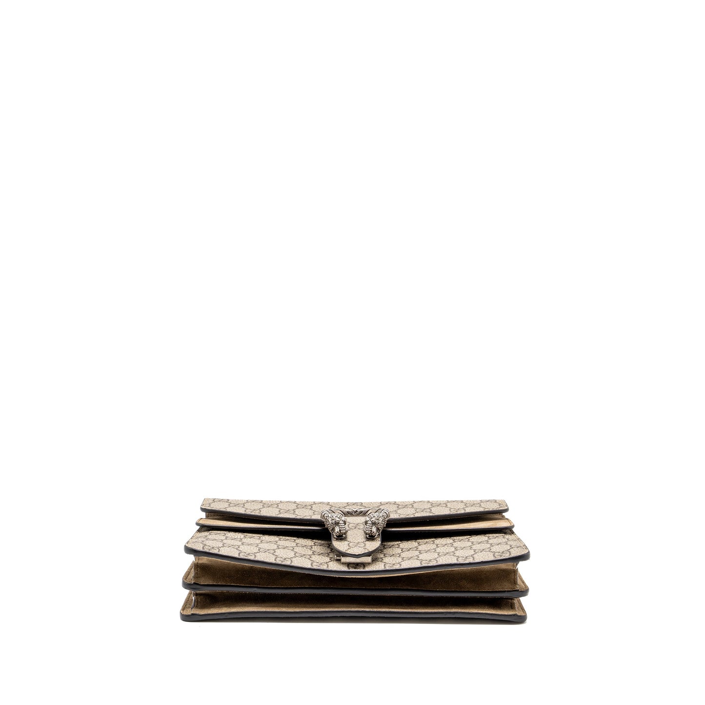 GUCCI DIONYSUS Mini Purse SUPREME CANVAS/SUEDE BEIGE