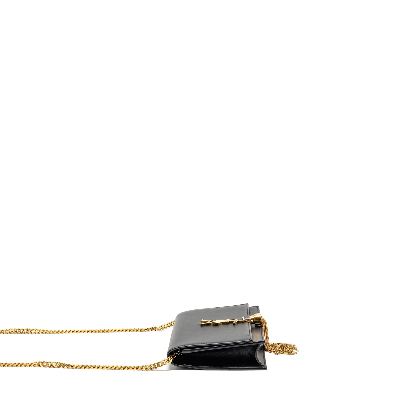 Saint Laurent/ Small tassel Kate Purse calfskin black