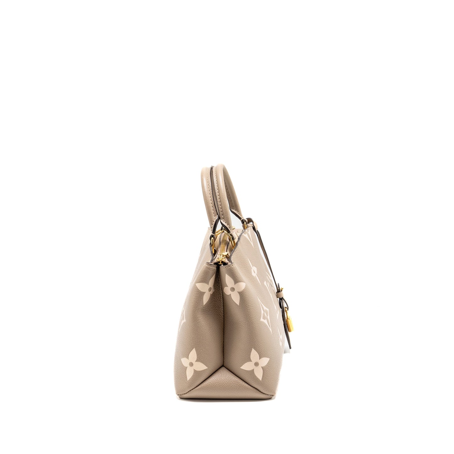 Louis Vuitton Petit Palais Purse Bicolour Monogram Empreinte Leather Tourterelle/Creme