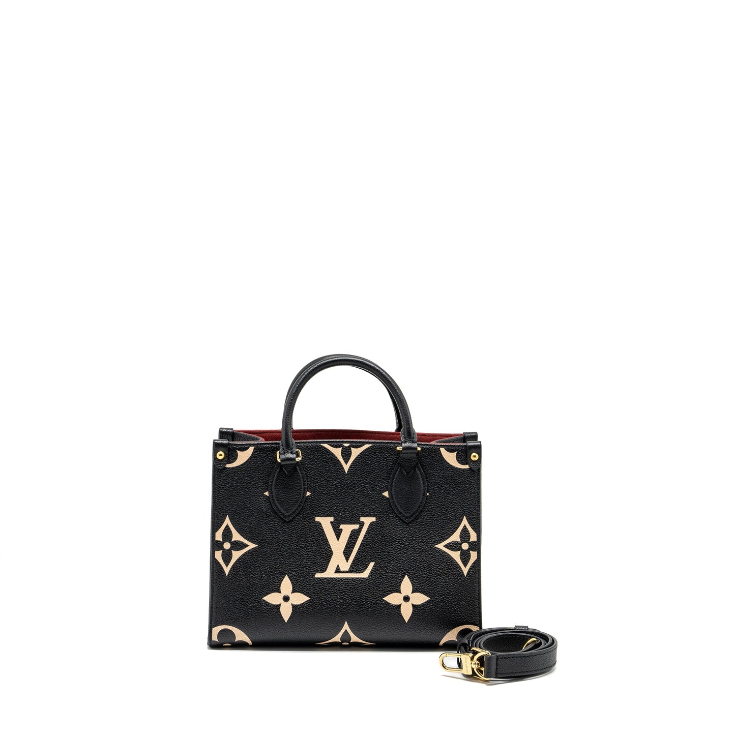 Louis Vuitton Onthego Bicolour Monogram Empreinte Black/Beige
