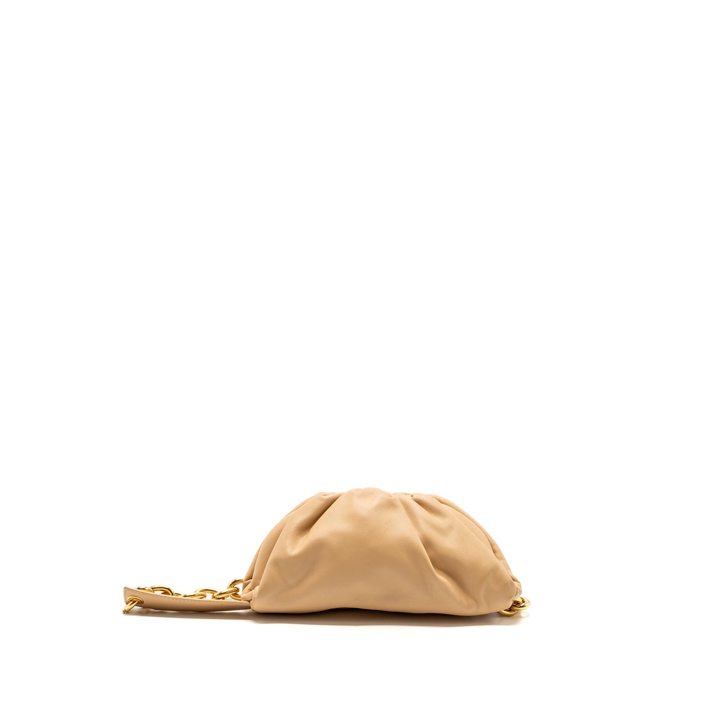 Bottega veneta the mini pouch belt Purse calfskin beige