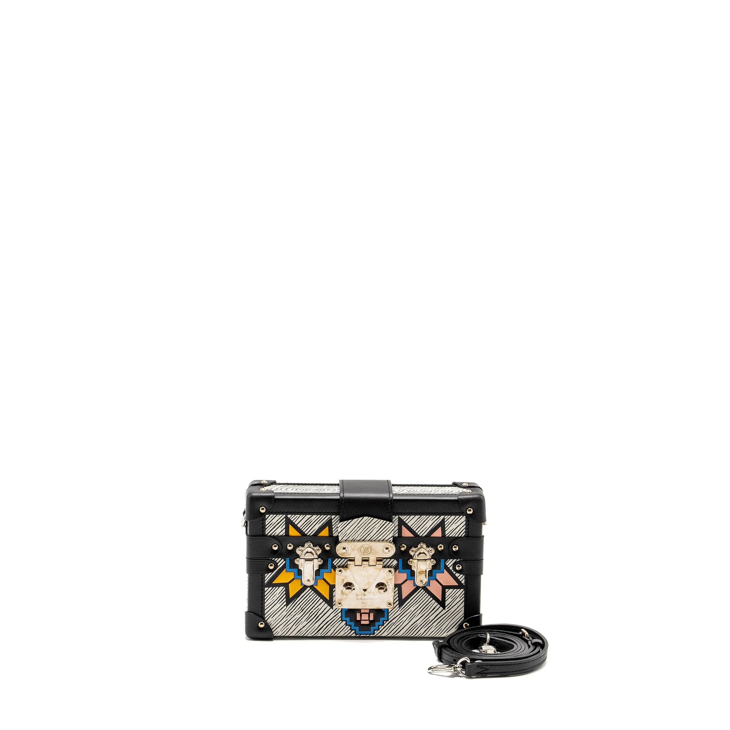 Louis Vuitton petit Malle epi light blue multicolour