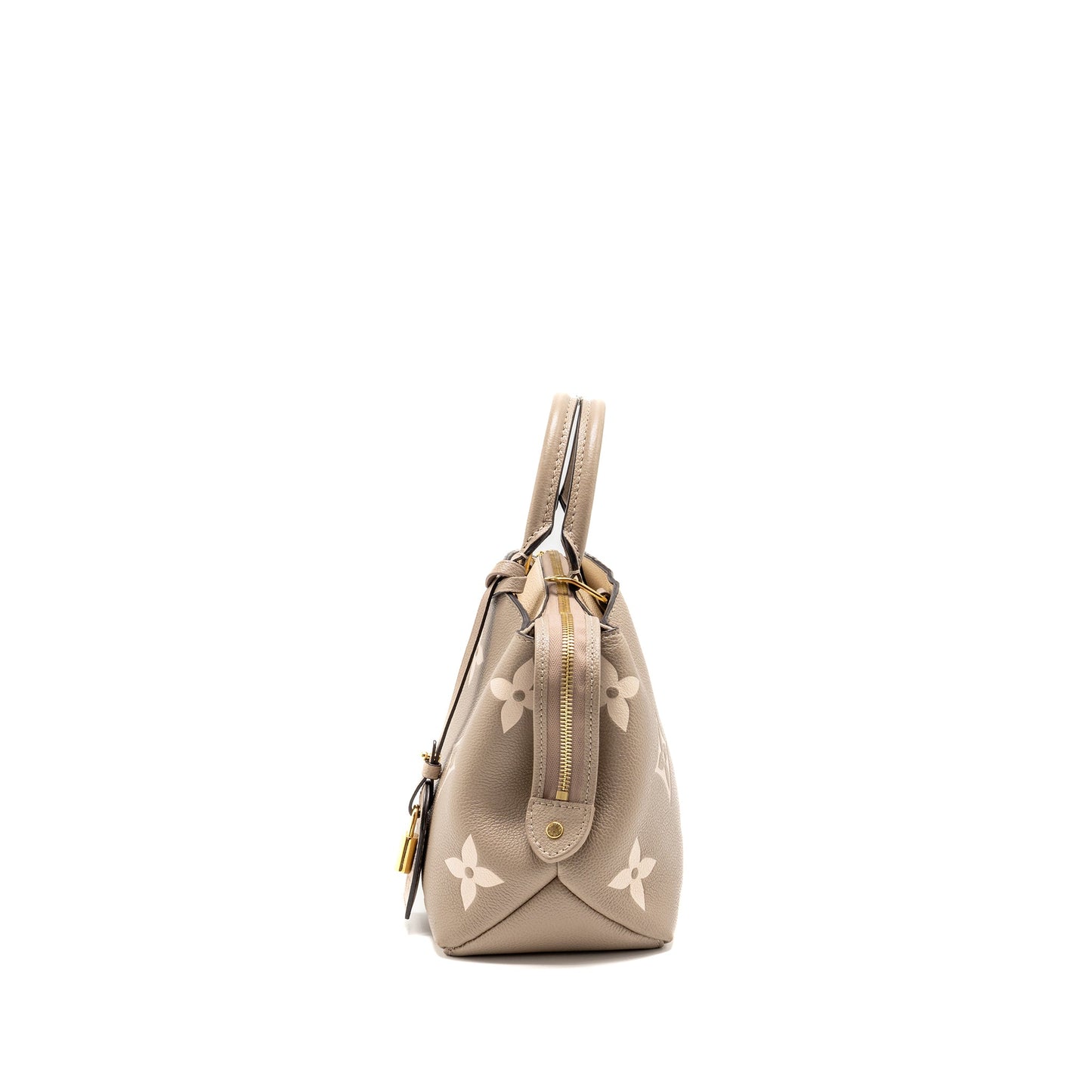 Louis Vuitton Petit Palais Purse Bicolour Monogram Empreinte Leather Tourterelle/Creme