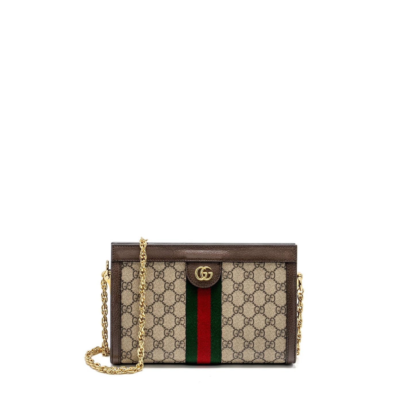 Gucci Ophidia Small Mini Purse Supreme Canvas/Leather