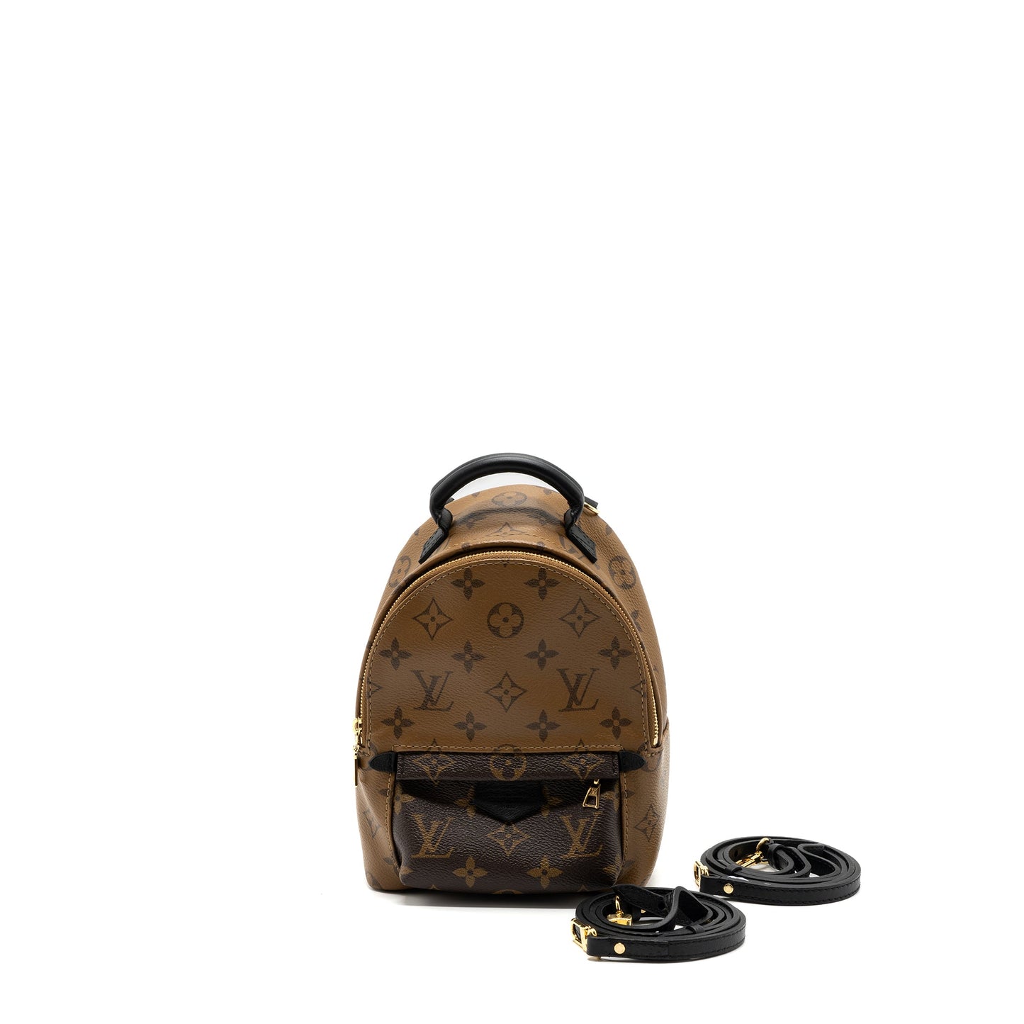Louis Vuitton Mini Palm Spring Backpack Reverse Monogram Canvas