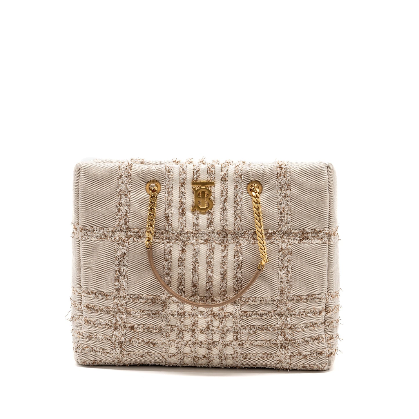 Burberry medium Lola shopper Purse canvas beige