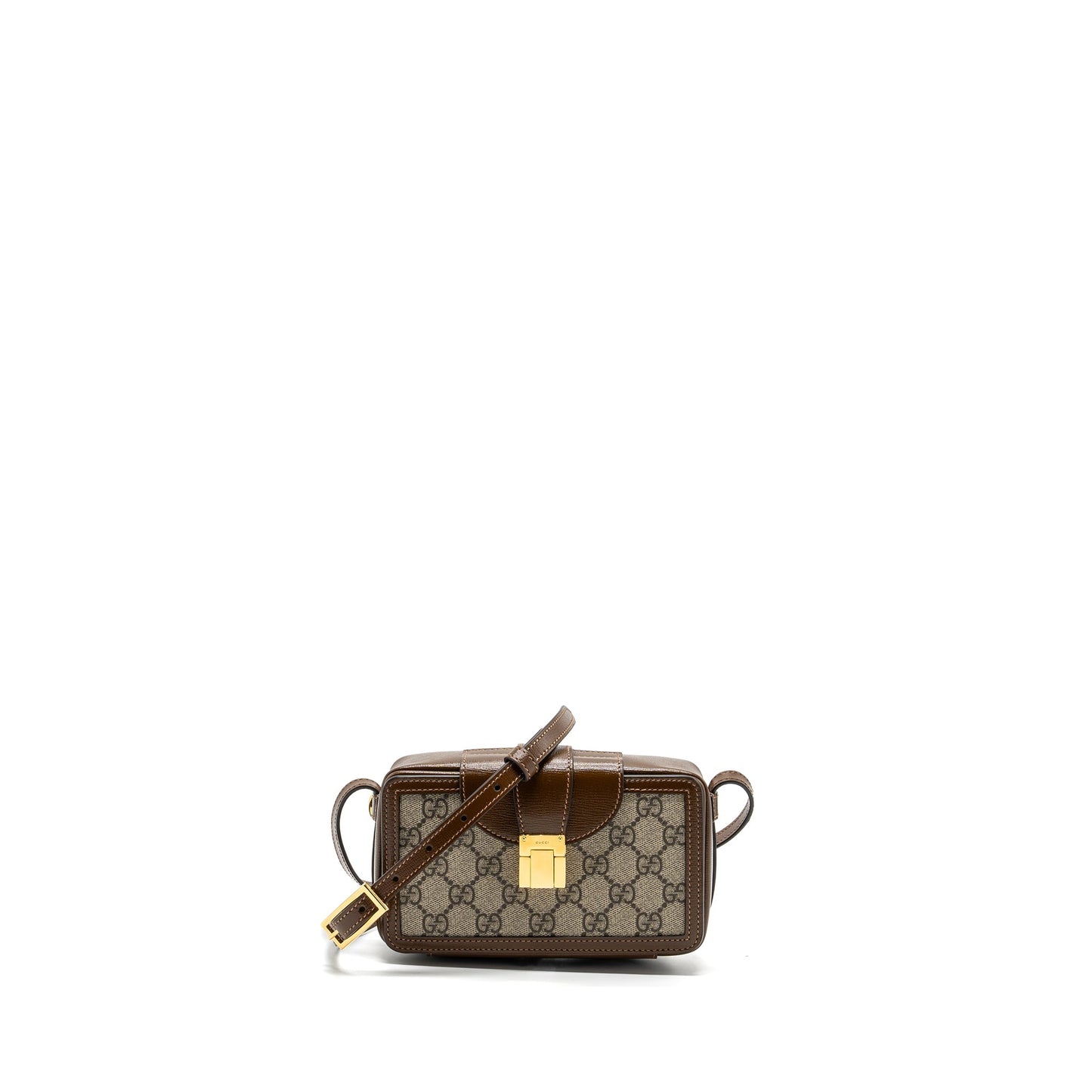 Gucci Mini Purse With Interlocking G Supreme Canvas/ Leather