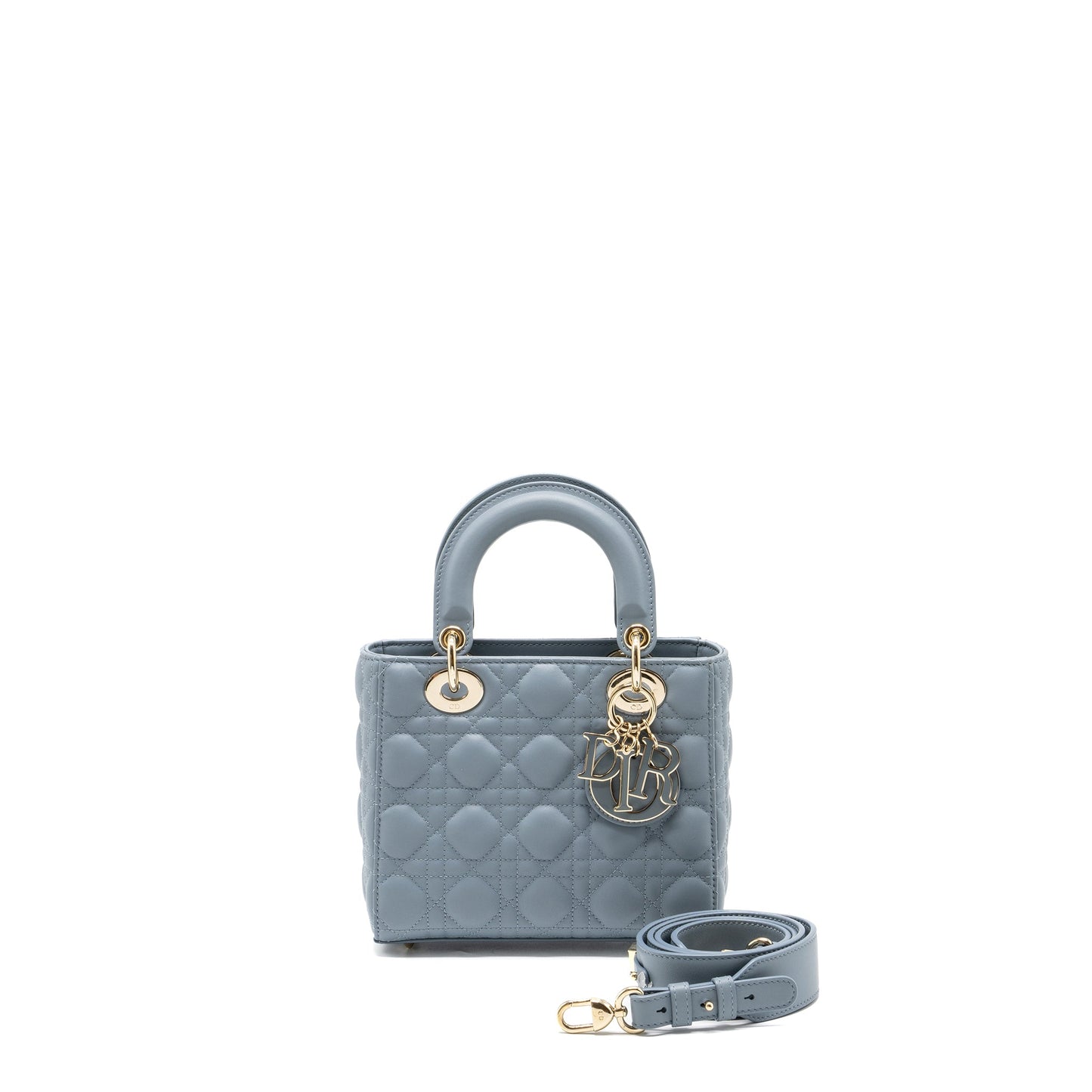 Dior My Small Lady Dior Lambskin Light Blue