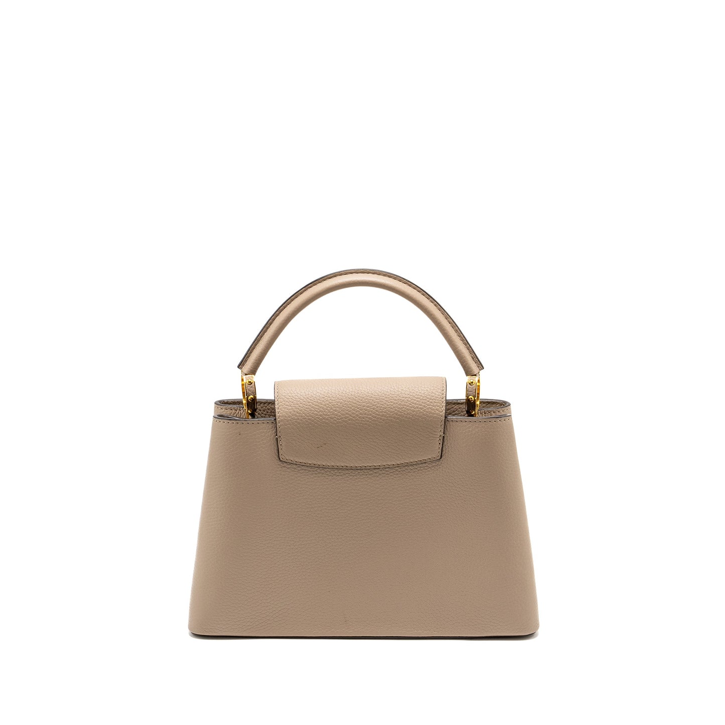 Louis Vuitton Capucines calfskin grey