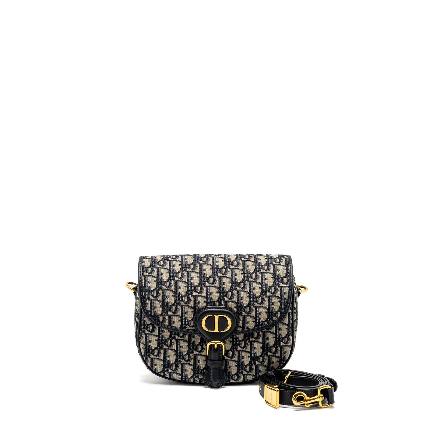 Dior Medium Bobby Purse Oblique Jacquard Blue