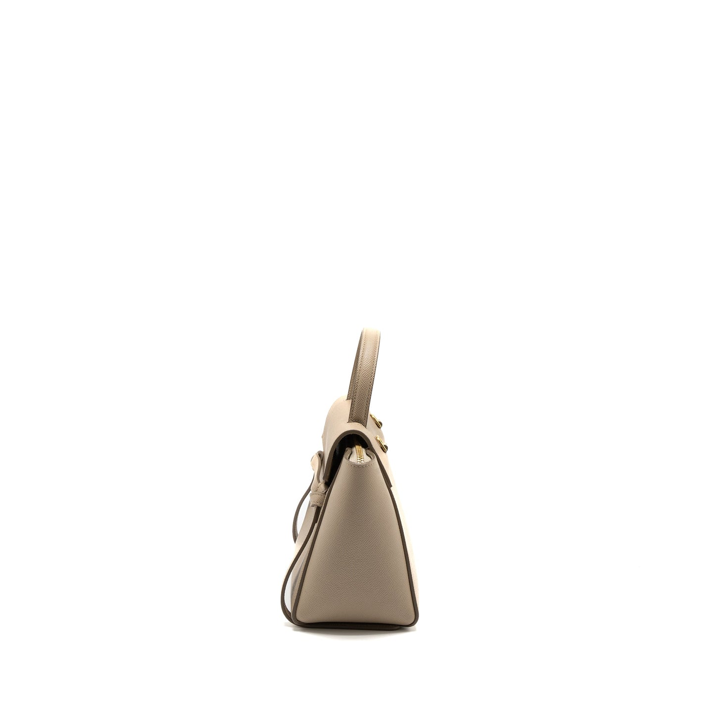 Celine Nano Belt Purse Grained Calfskin Light Beige