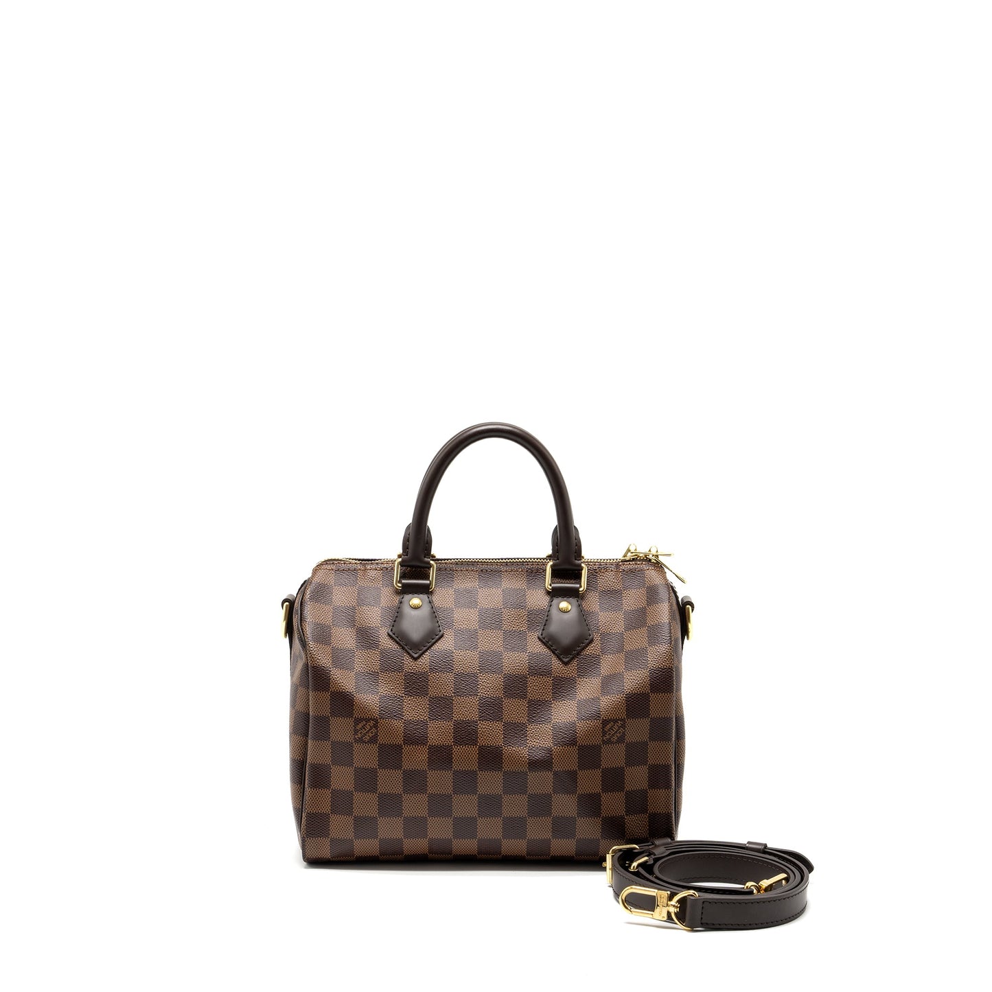 Louis Vuitton Speedy Bandouliere 25 Damier EBENE