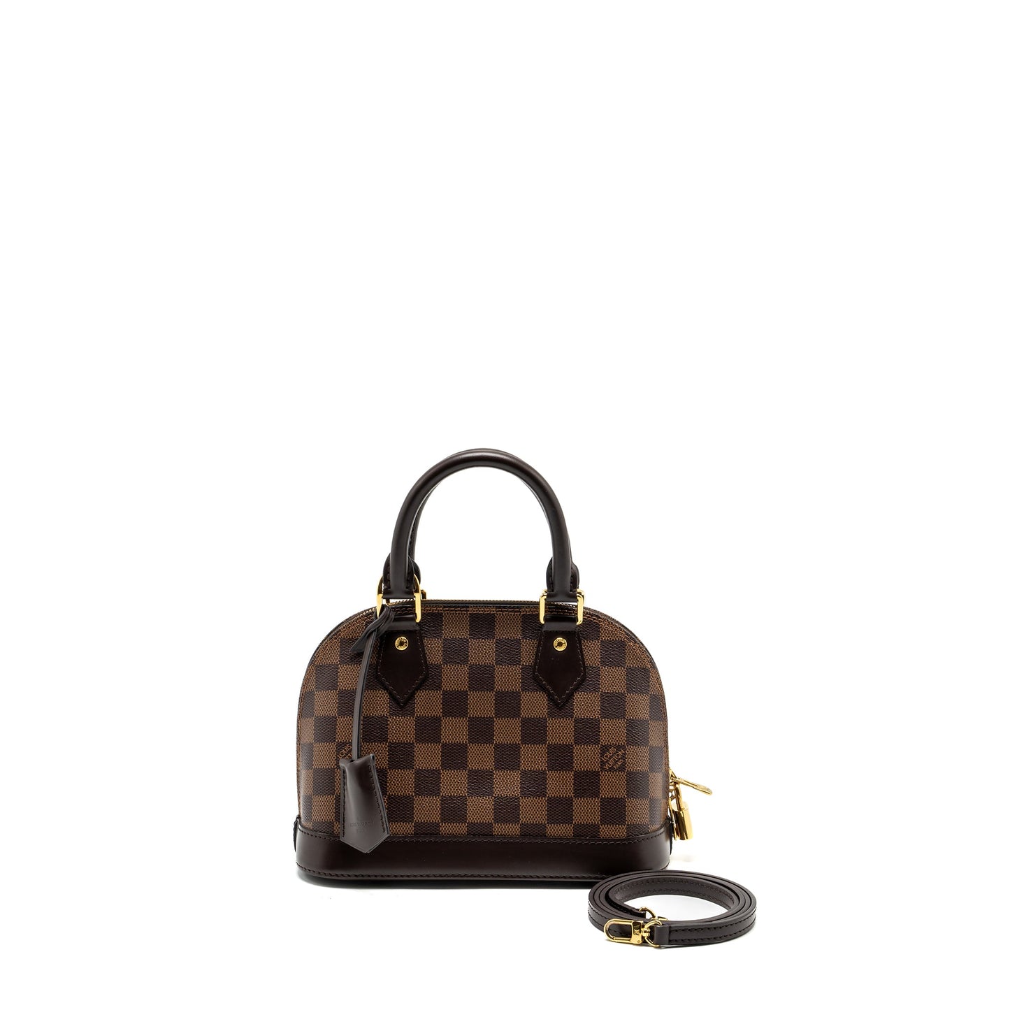 Louis Vuitton Alma Damier Ebene Canvas