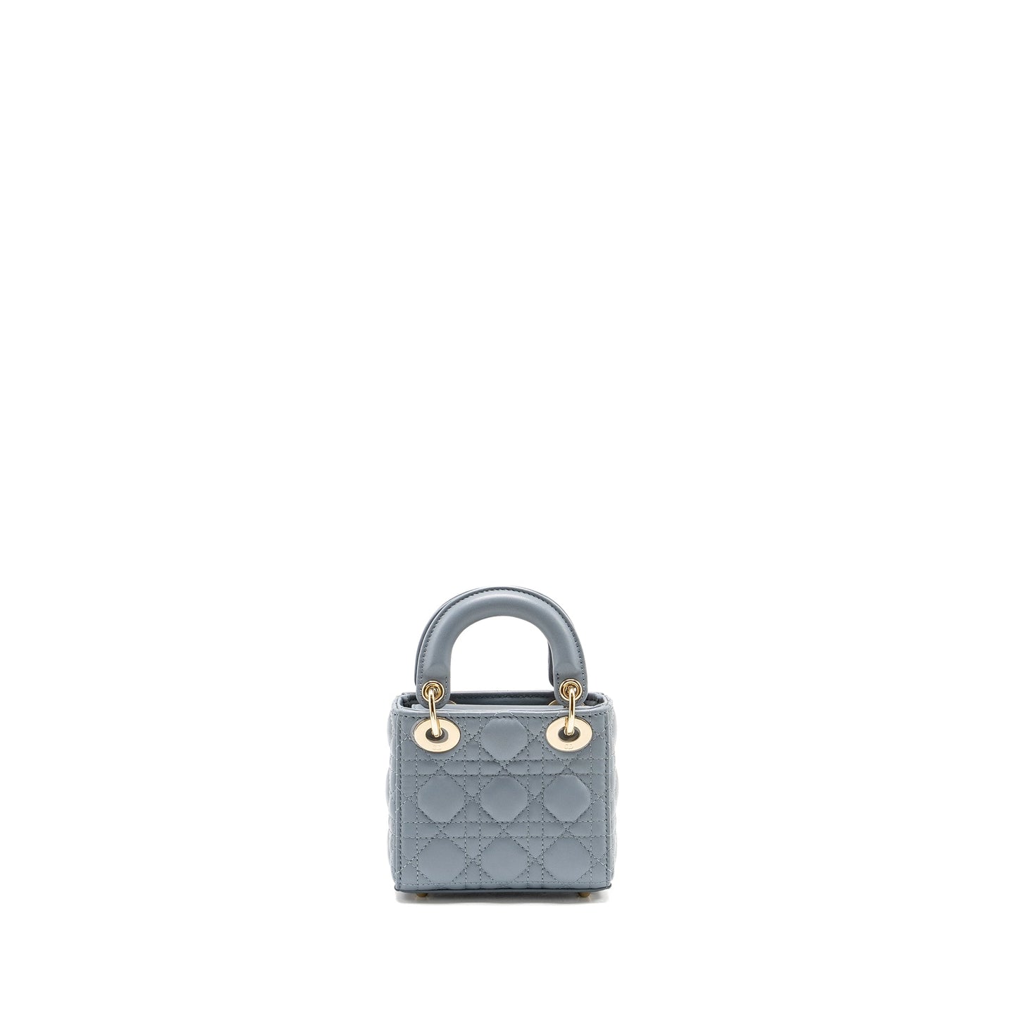 Dior Lady Dior Micro Purse Lambskin Cloud Blue