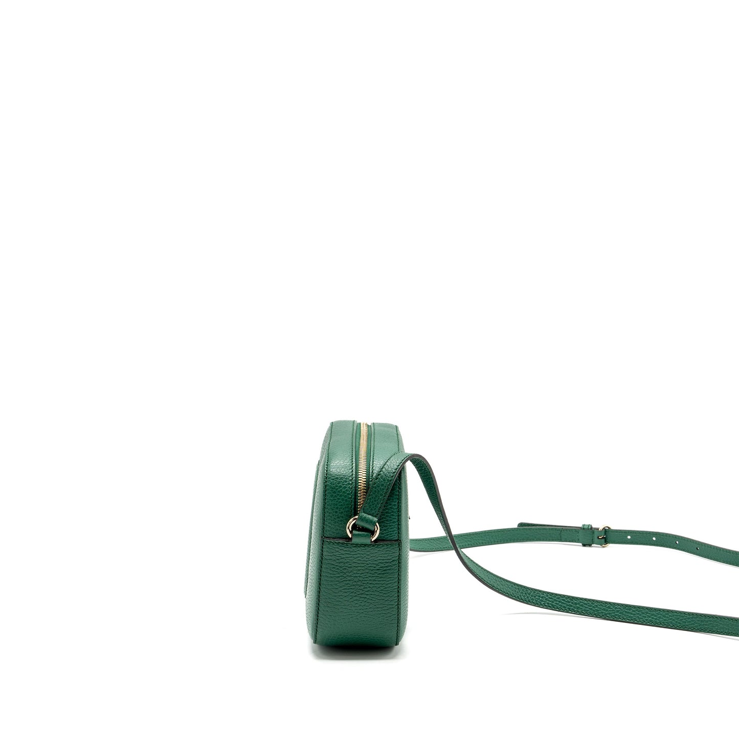 Gucci disco soho camera Purse calfskin green
