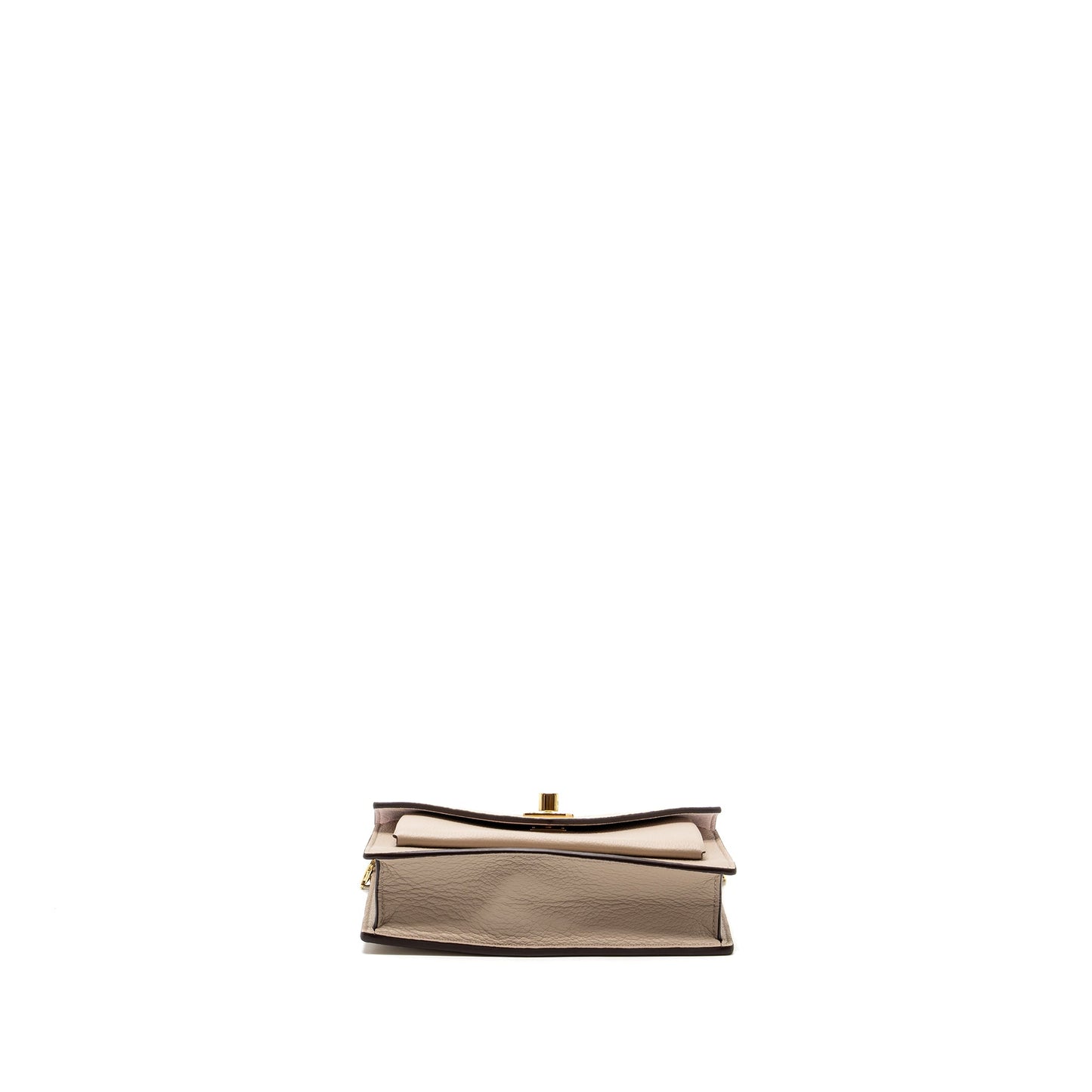 Louis Vuitton Mylockme Chain Pochette Calfskin Greige Beige