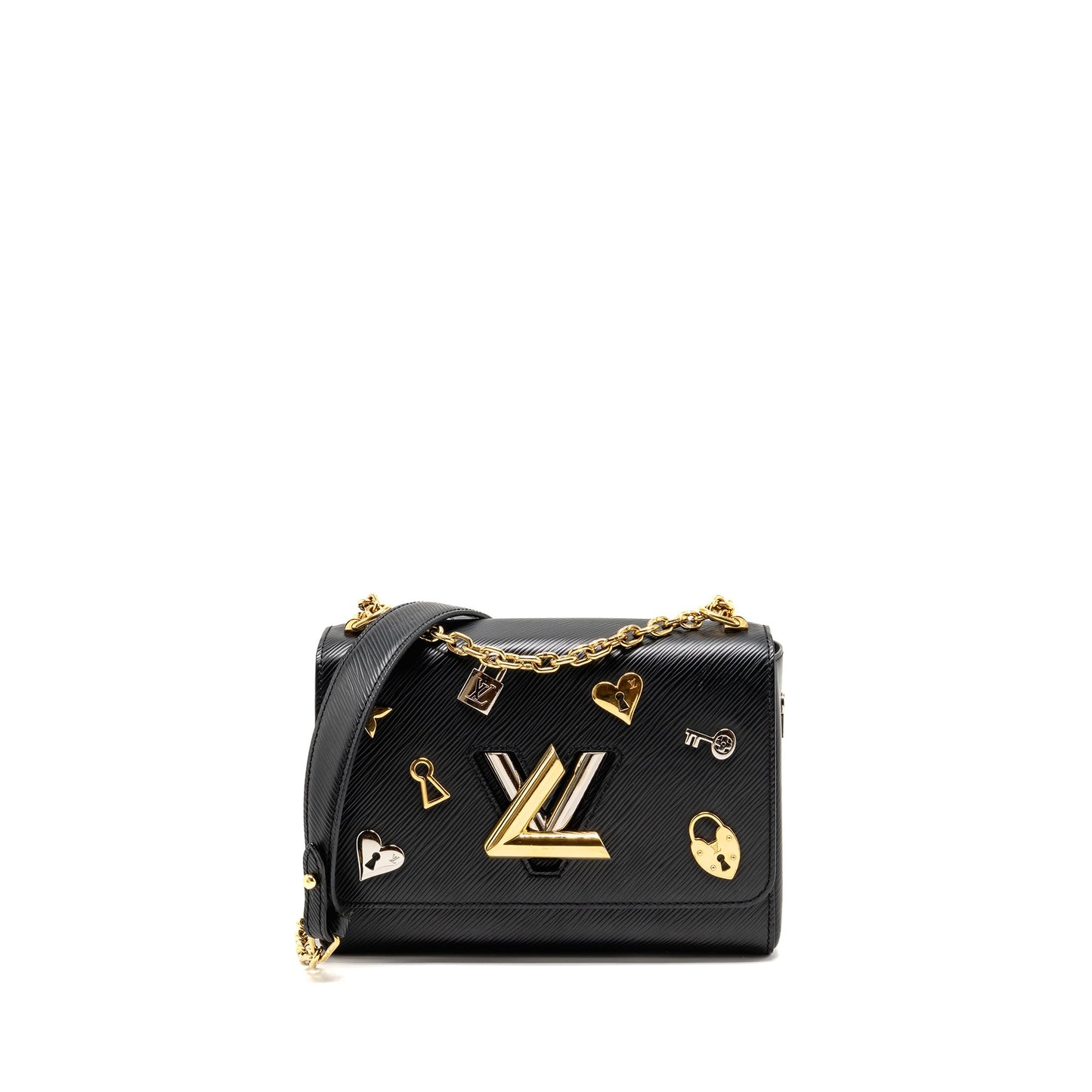 Louis Vuitton Love Lock Twist Black Multicolour Hardware