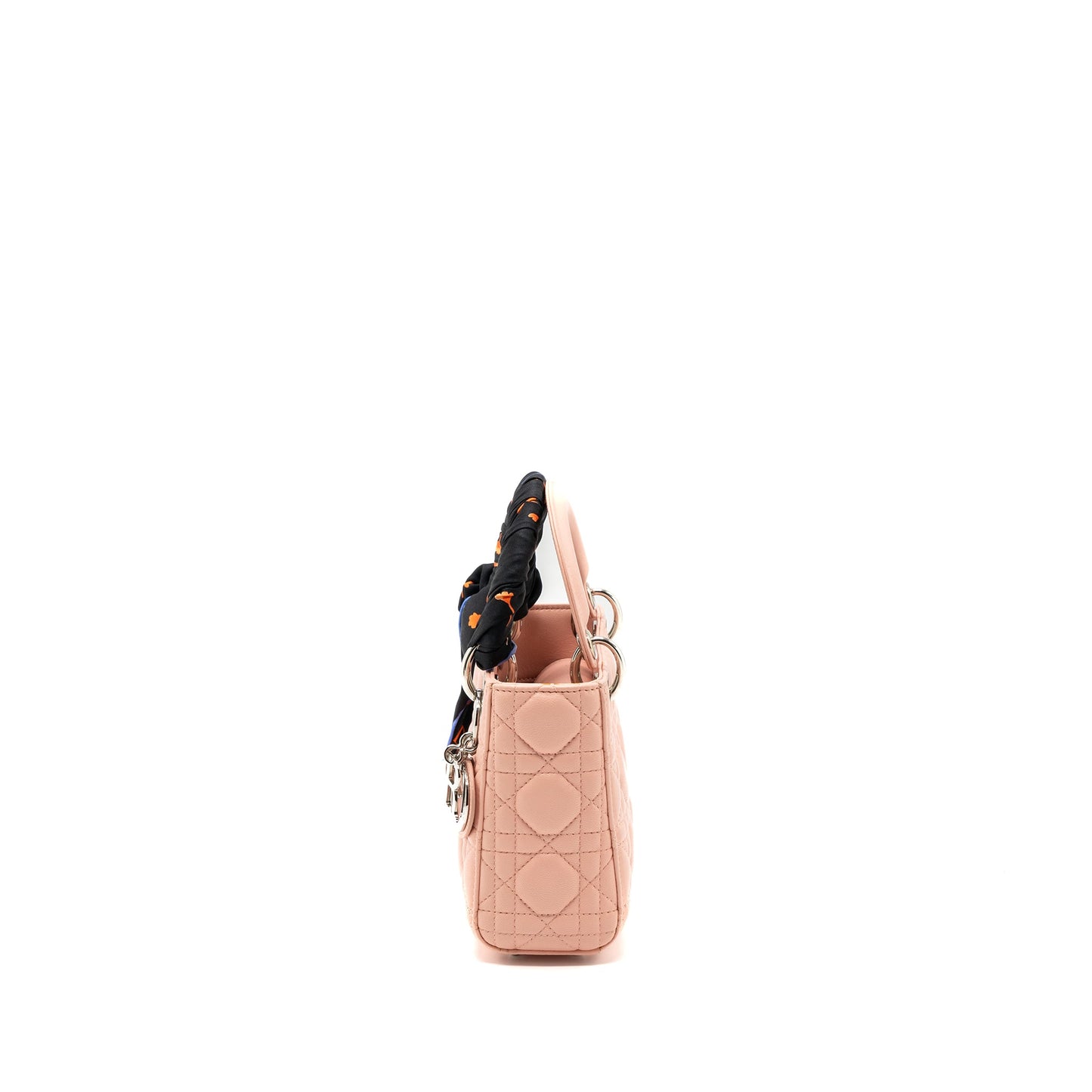 Dior mini lady dior lambskin light pink