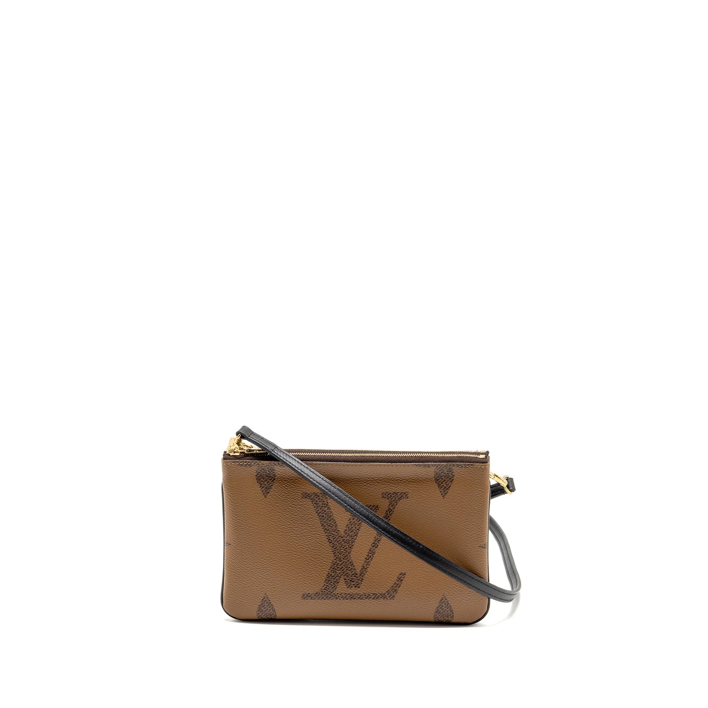 Louis Vuitton Double Zip Pochette Monogram Canvas