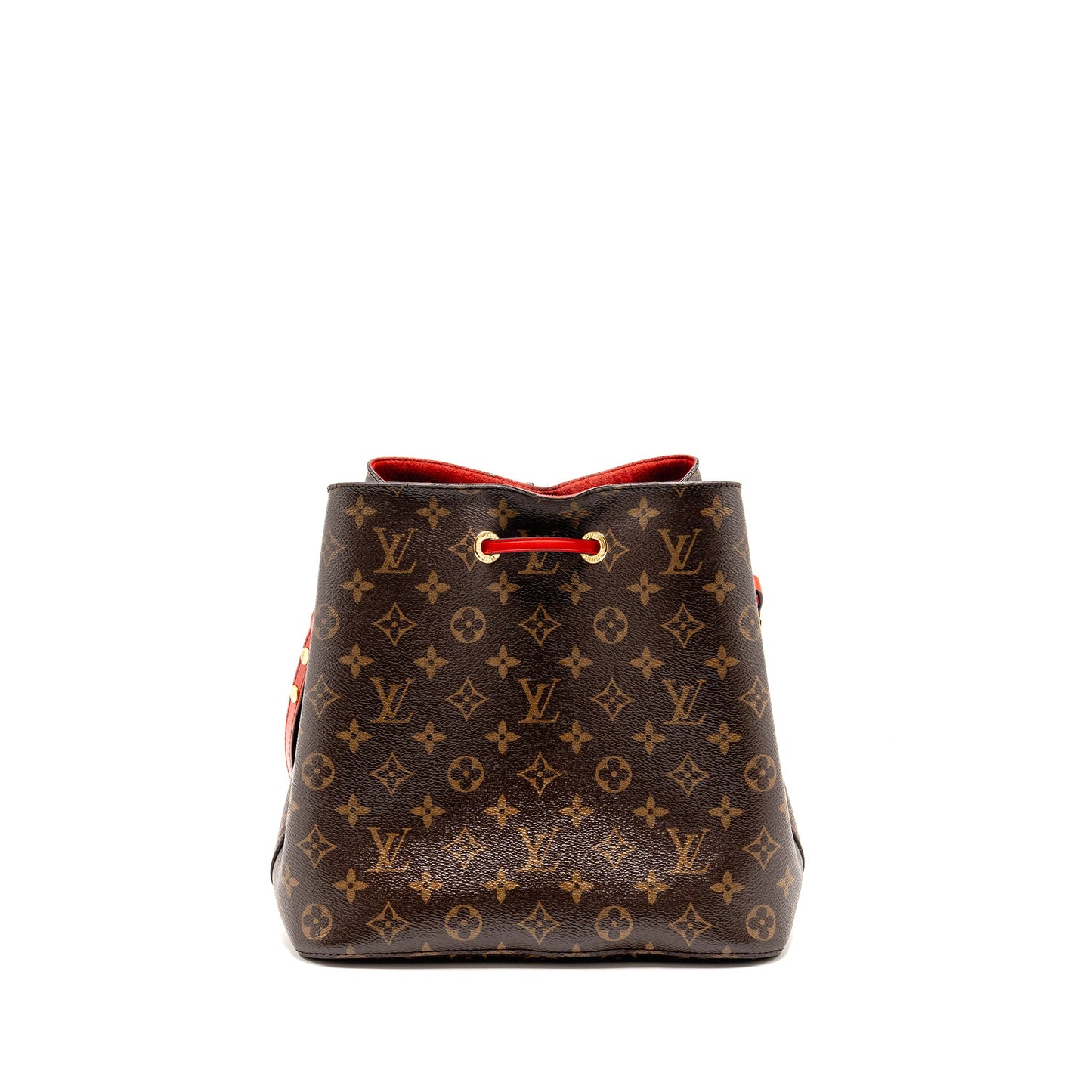 LOUIS VUITTON Neo Noe Monogram Canvas Red
