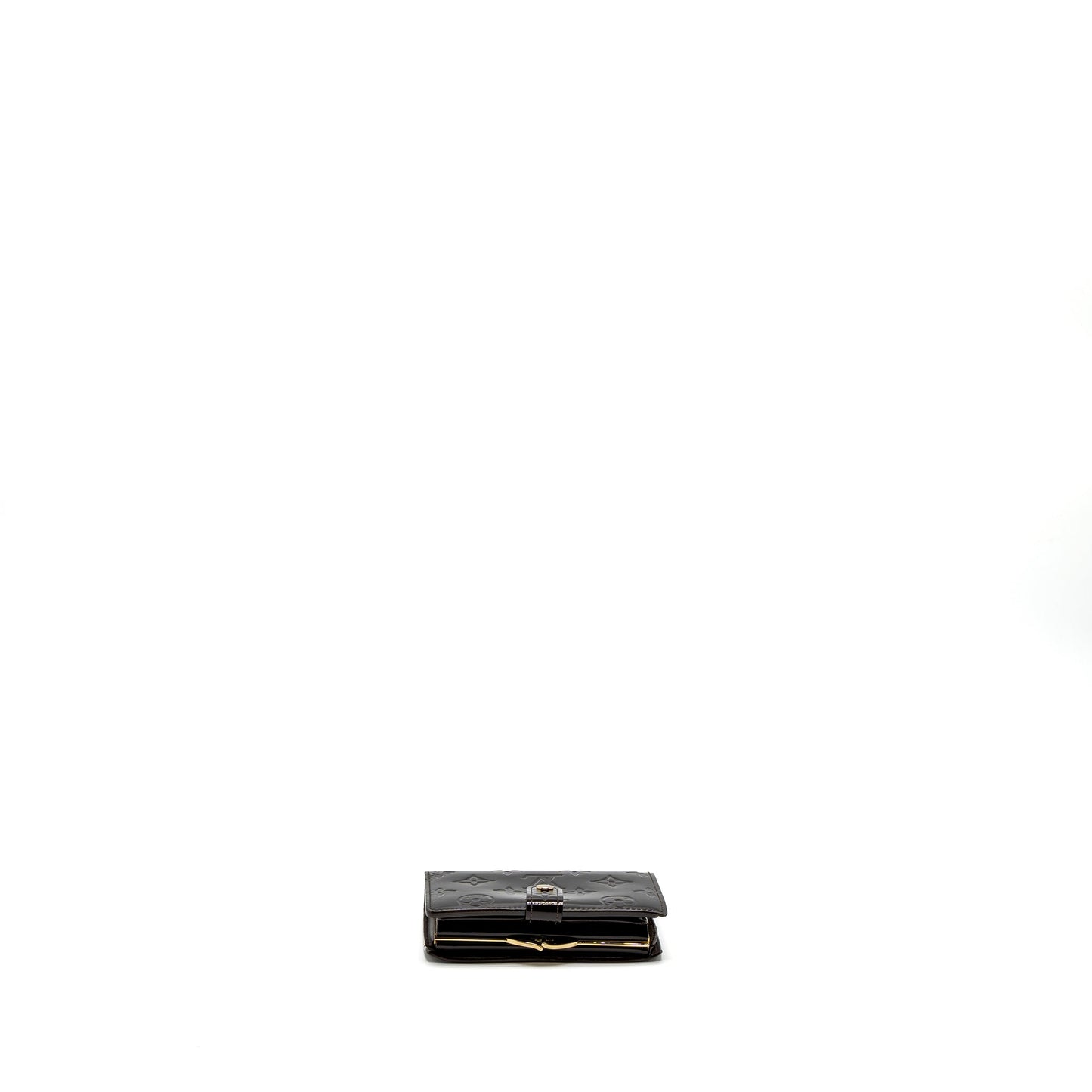 Louis Vuitton Portefeuille Viennois Purse Wallet Monogram Vernis Amarante