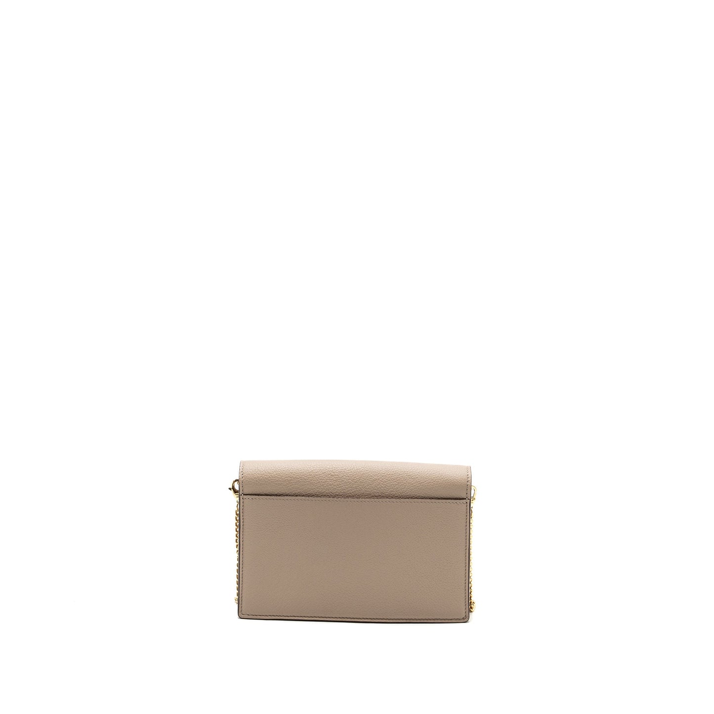 Louis Vuitton Mylockme Chain Pochette Calfskin Greige Beige