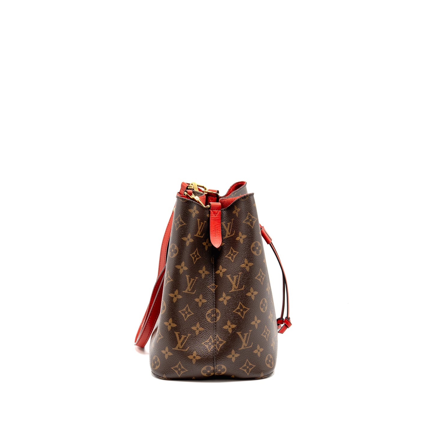 LOUIS VUITTON Neo Noe Monogram Canvas Red