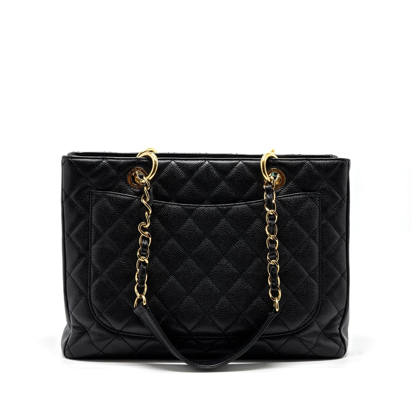 Chanel Grand Shopping Tote Caviar Black GHW