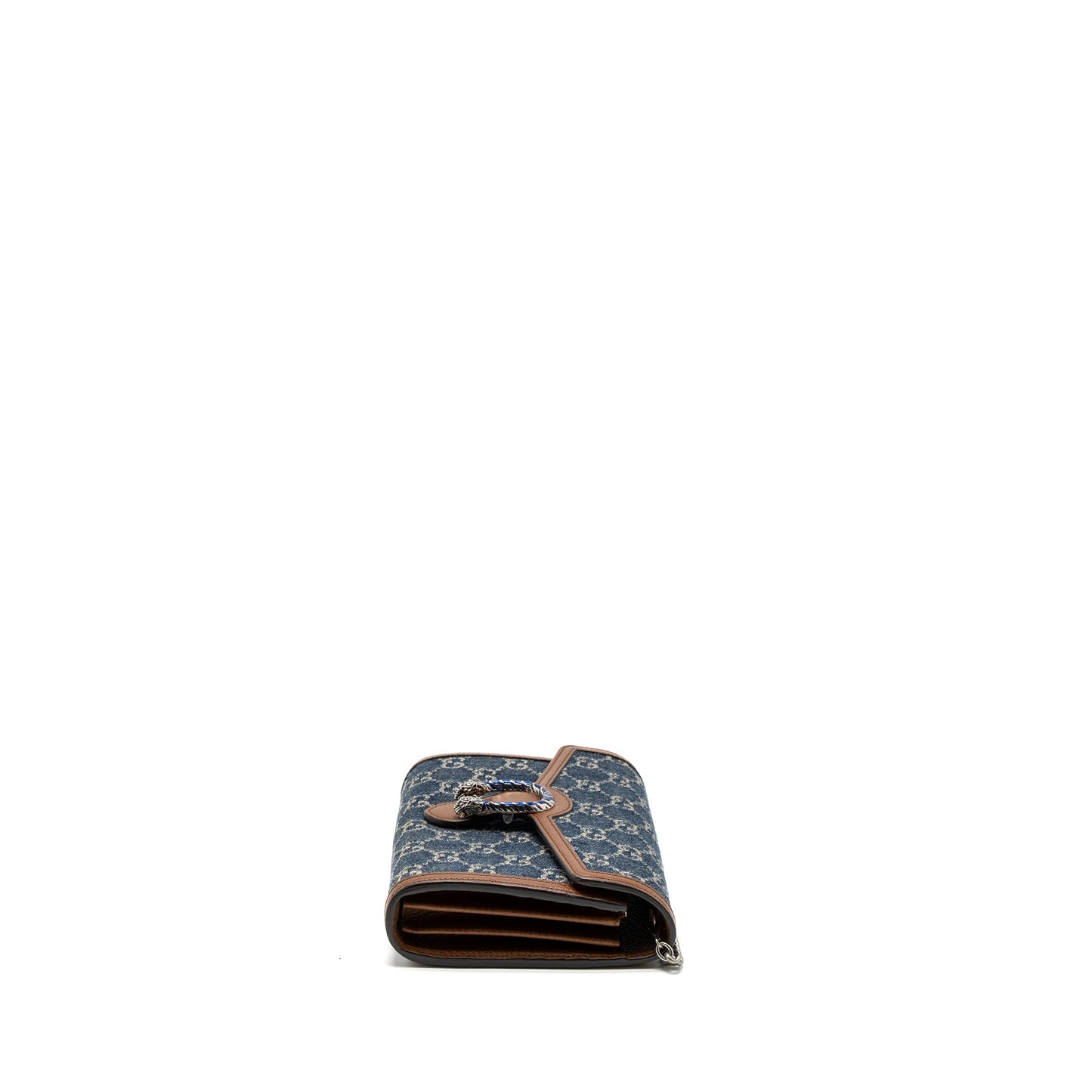 Gucci Dionysus Chain Wallet Supreme Denim/Leather Multicolour Hardware