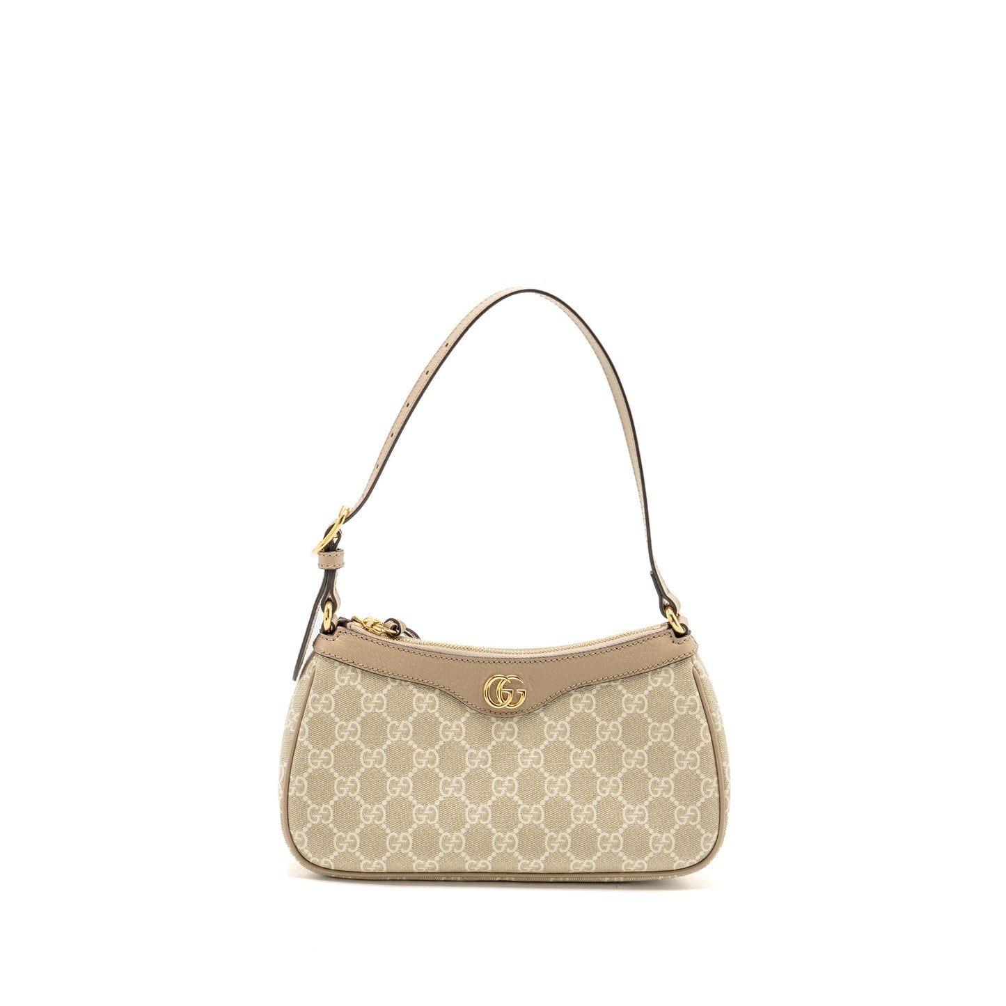 Gucci Ophidia Small Mini Purse Supreme Canvas Beige / White