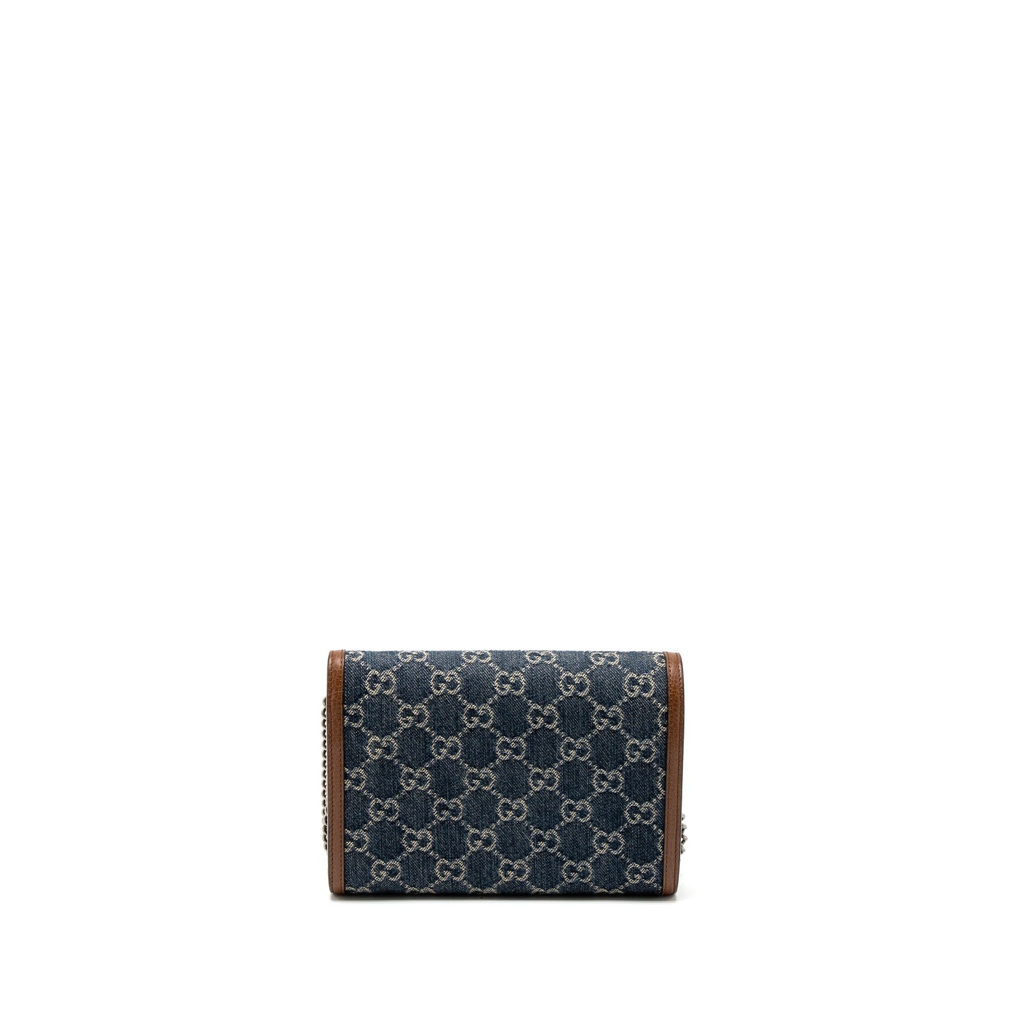 Gucci Dionysus Chain Wallet Supreme Denim/Leather Multicolour Hardware